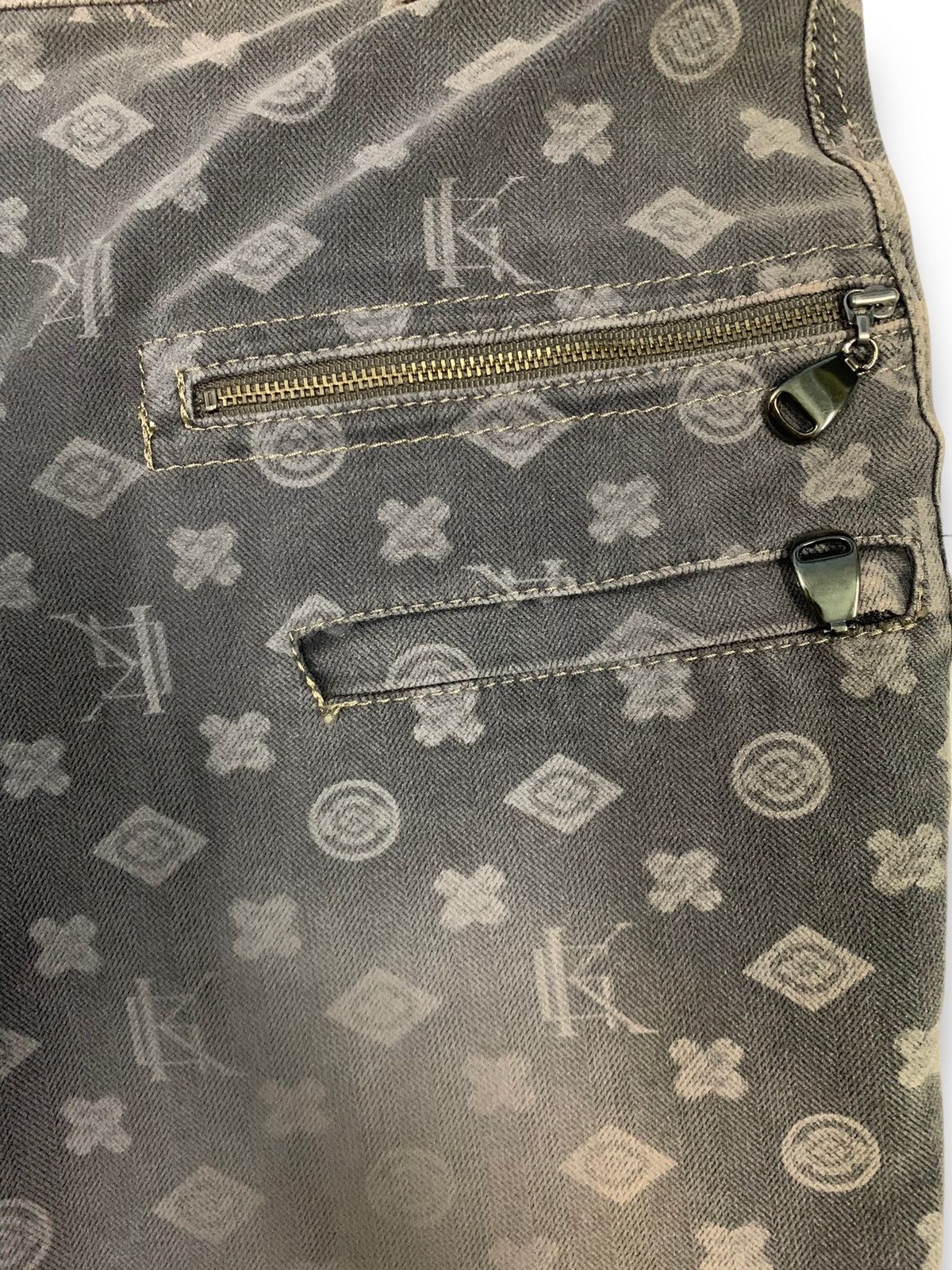 Other Japanese Brand Stretch Monogram Pants Louis Vuitton-inspired Size US 32 / EU 48 - 7 Thumbnail