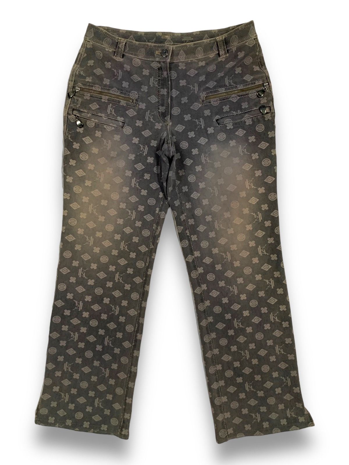 Other Japanese Brand Stretch Monogram Pants Louis Vuitton-inspired Size US 32 / EU 48 - 1 Thumbnail