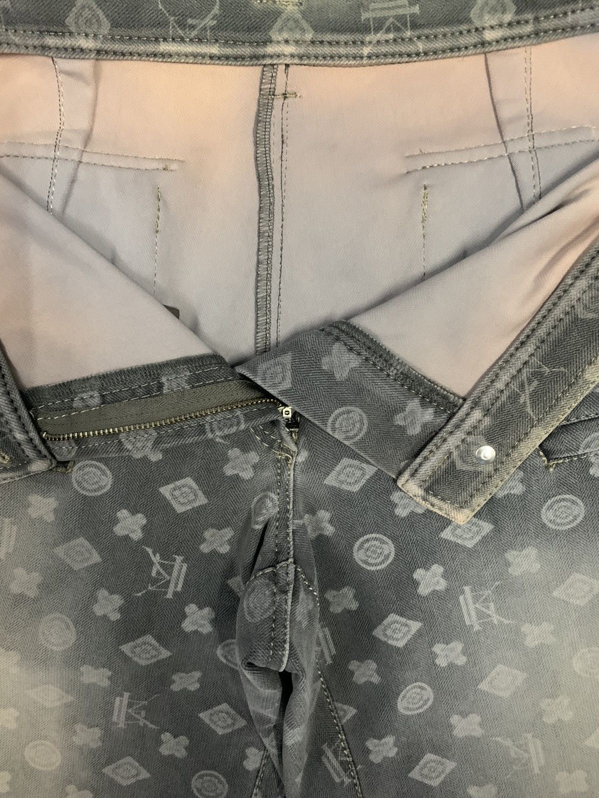 Other Japanese Brand Stretch Monogram Pants Louis Vuitton-inspired Size US 32 / EU 48 - 5 Thumbnail