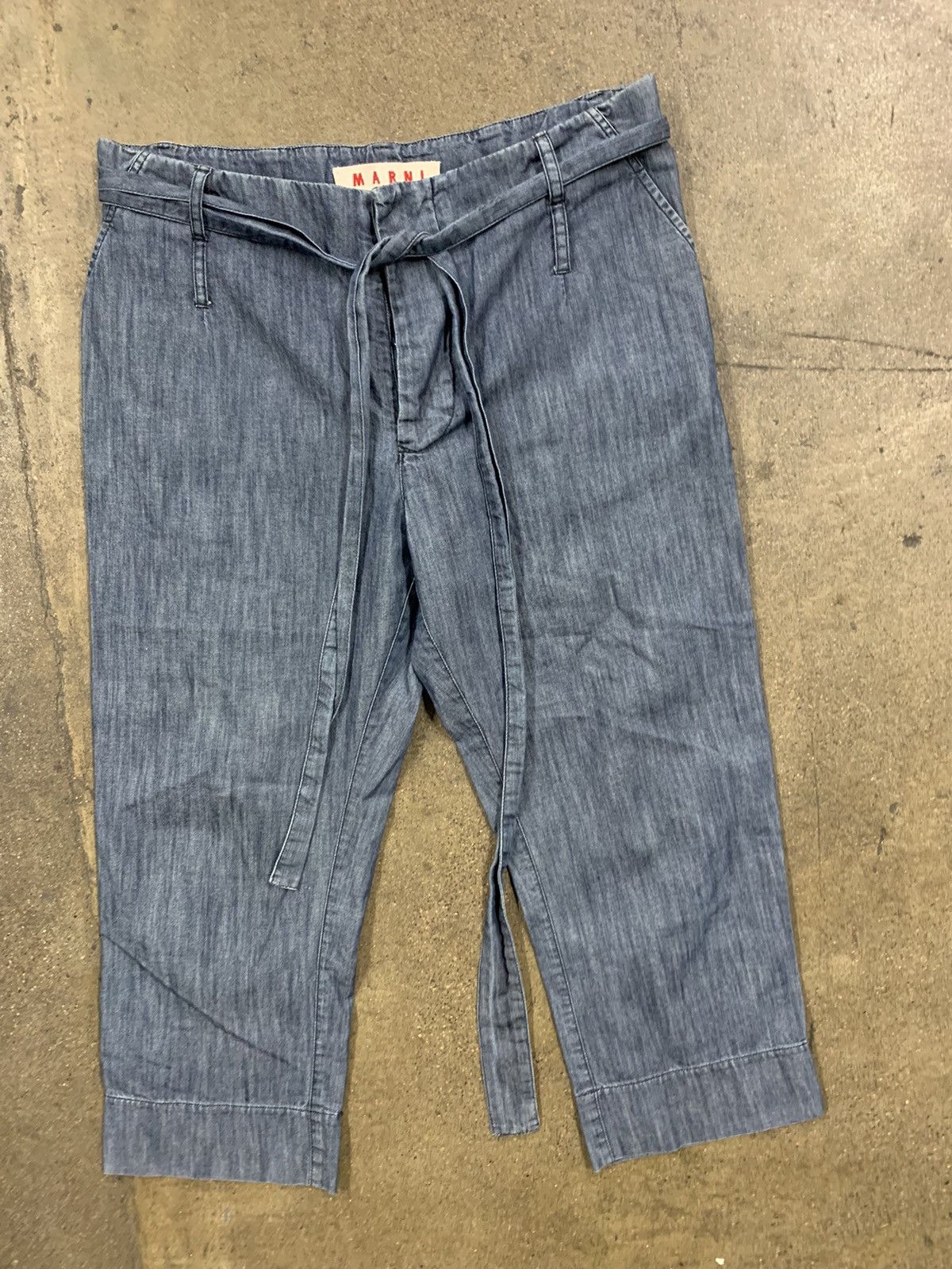 Marni Denim Capri Pants 33