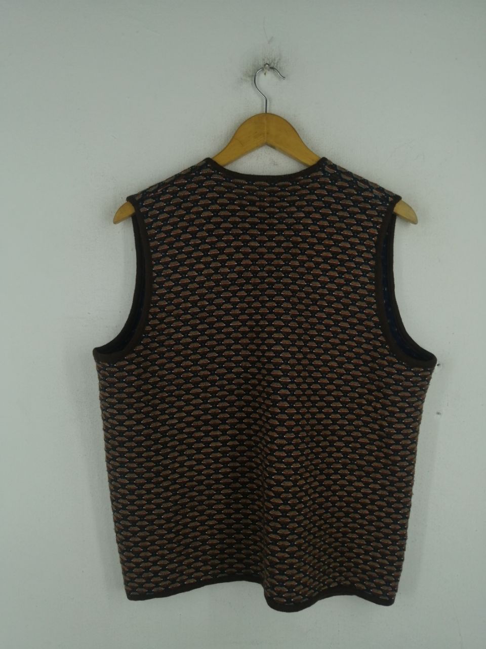Other Acrylic Knit Vest Nice Design Size US M / EU 48-50 / 2 - 2 Thumbnail