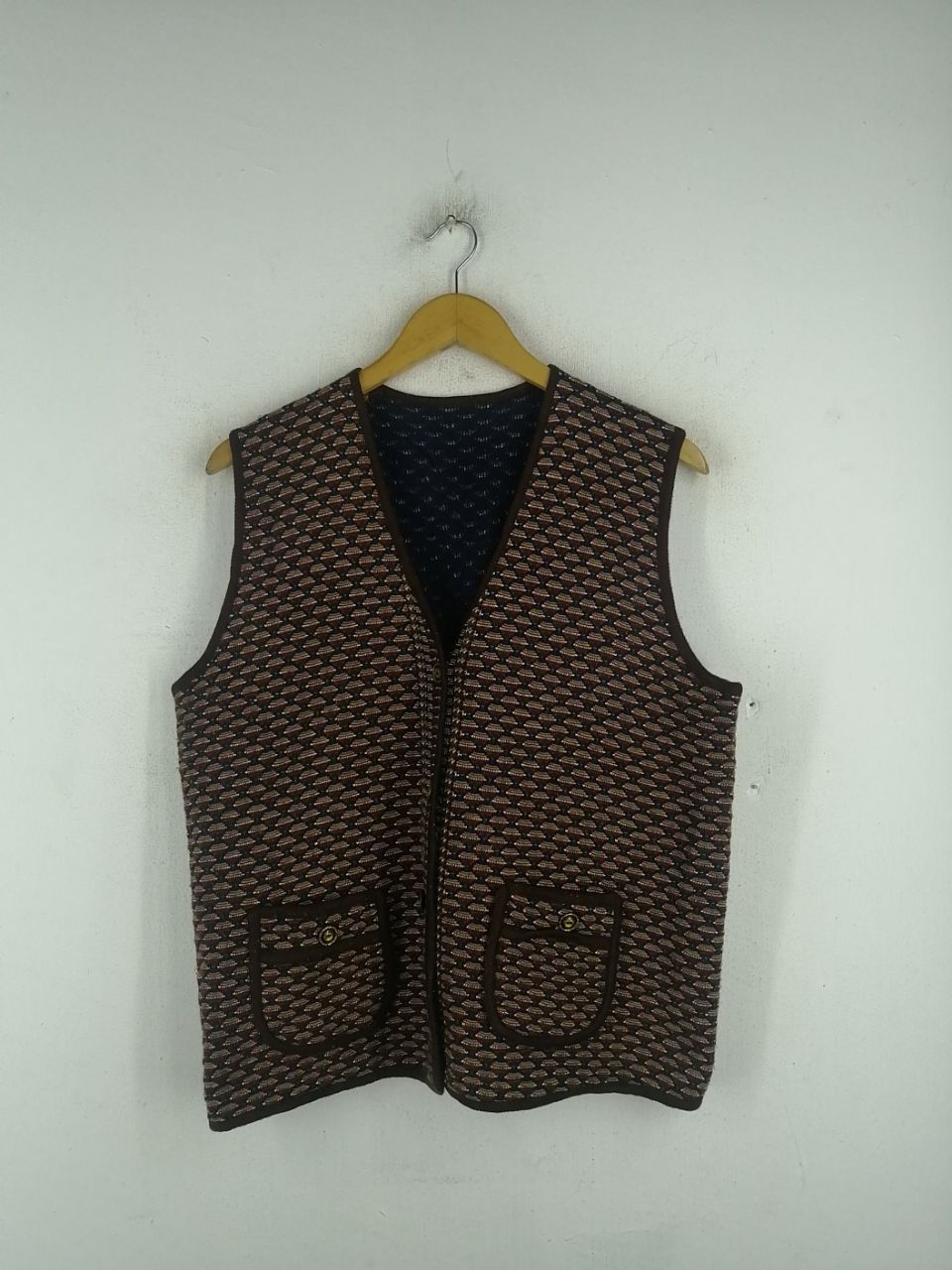 Other Acrylic Knit Vest Nice Design Size US M / EU 48-50 / 2 - 1 Thumbnail
