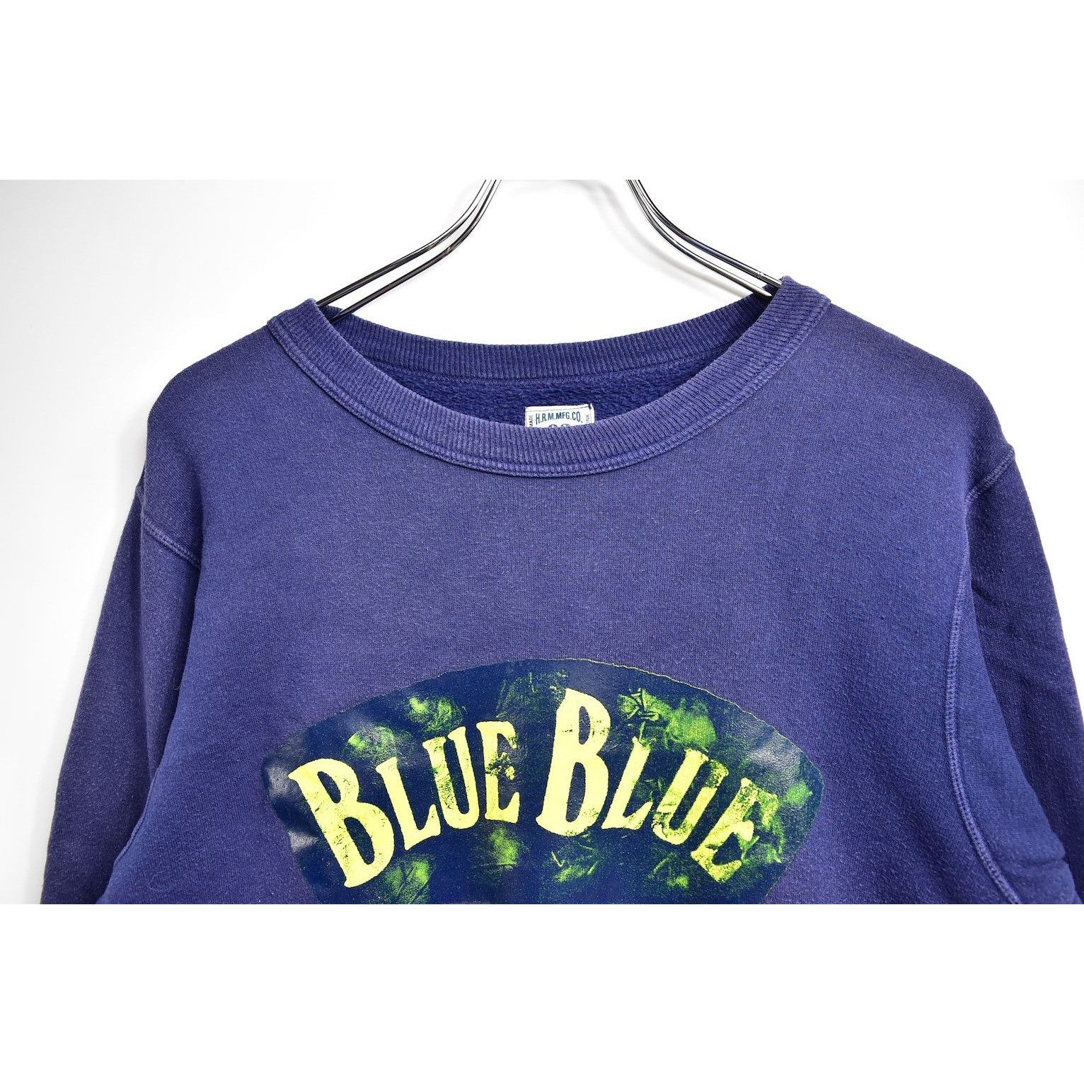 Blue Blue Japan indigo logo graphic sweat shirt 28634 - 829 50 Size US M / EU 48-50 / 2 - 5 Thumbnail