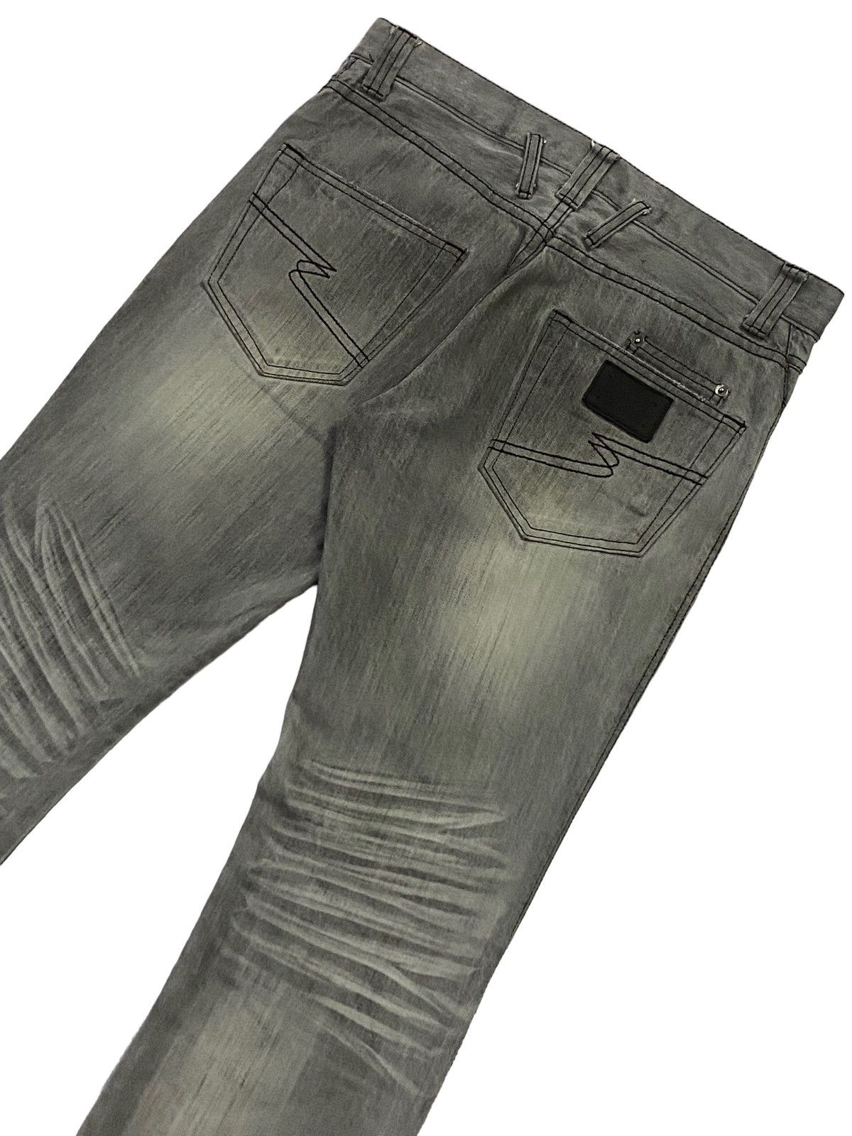 semanticdesign Japanese Brand “Semantic Design” Flare Denim Pants Size US 32 / EU 48 - 17 Thumbnail