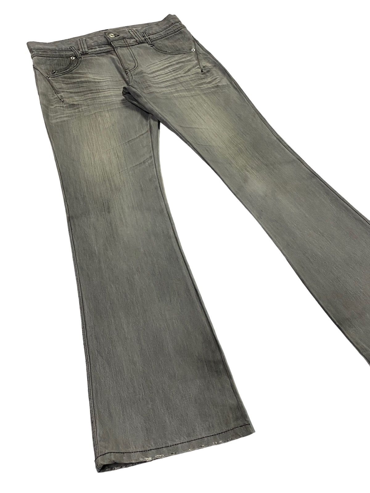 semanticdesign Japanese Brand “Semantic Design” Flare Denim Pants Size US 32 / EU 48 - 23 Thumbnail