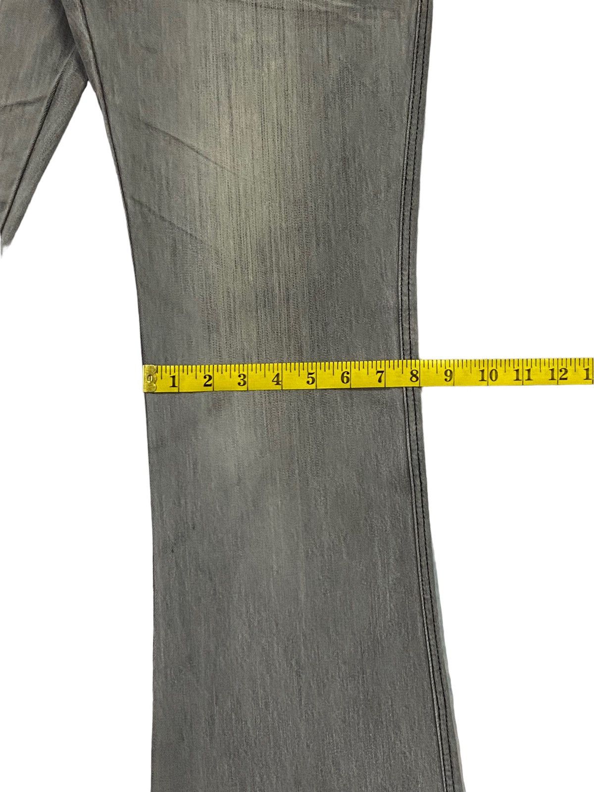 semanticdesign Japanese Brand “Semantic Design” Flare Denim Pants Size US 32 / EU 48 - 9 Thumbnail