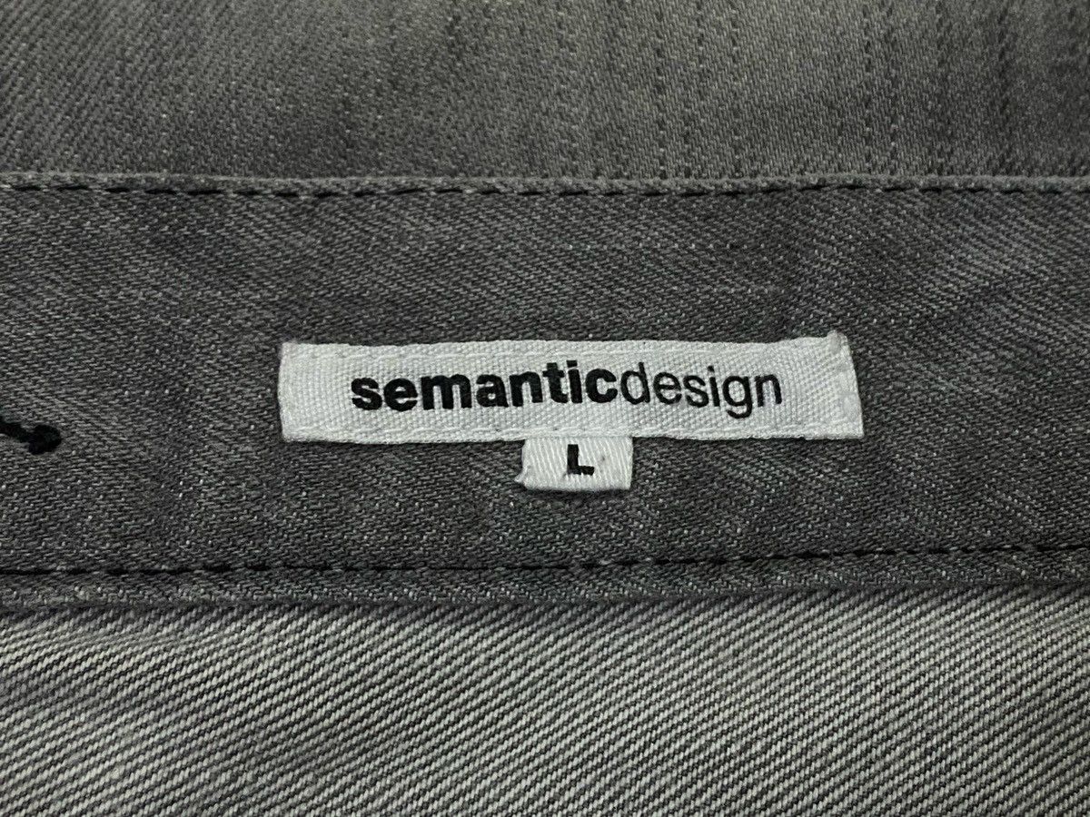semanticdesign Japanese Brand “Semantic Design” Flare Denim Pants Size US 32 / EU 48 - 11 Thumbnail