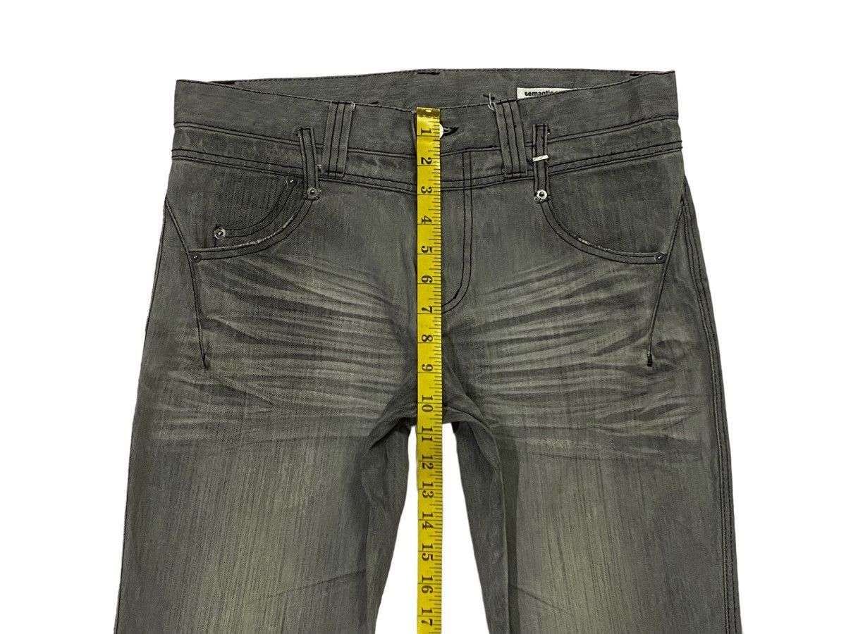 semanticdesign Japanese Brand “Semantic Design” Flare Denim Pants Size US 32 / EU 48 - 5 Thumbnail