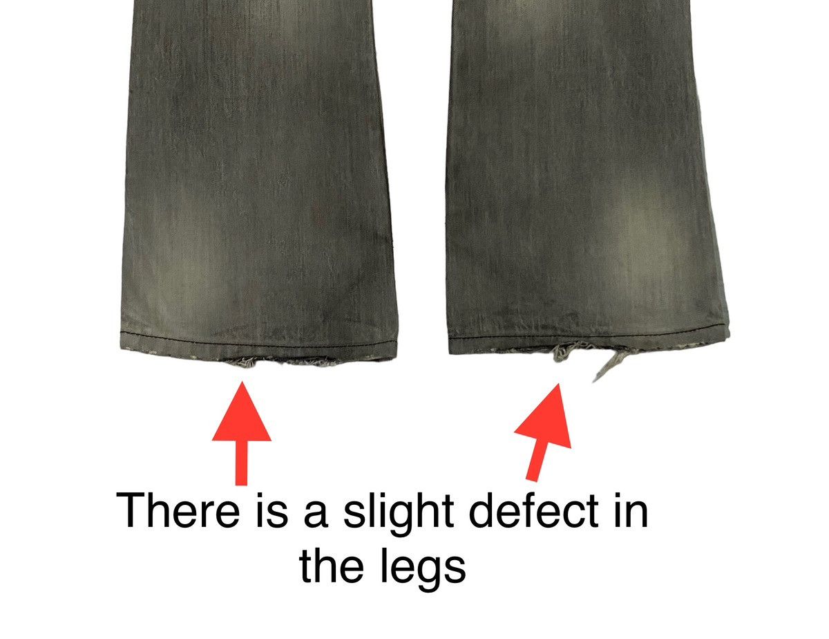 semanticdesign Japanese Brand “Semantic Design” Flare Denim Pants Size US 32 / EU 48 - 15 Thumbnail