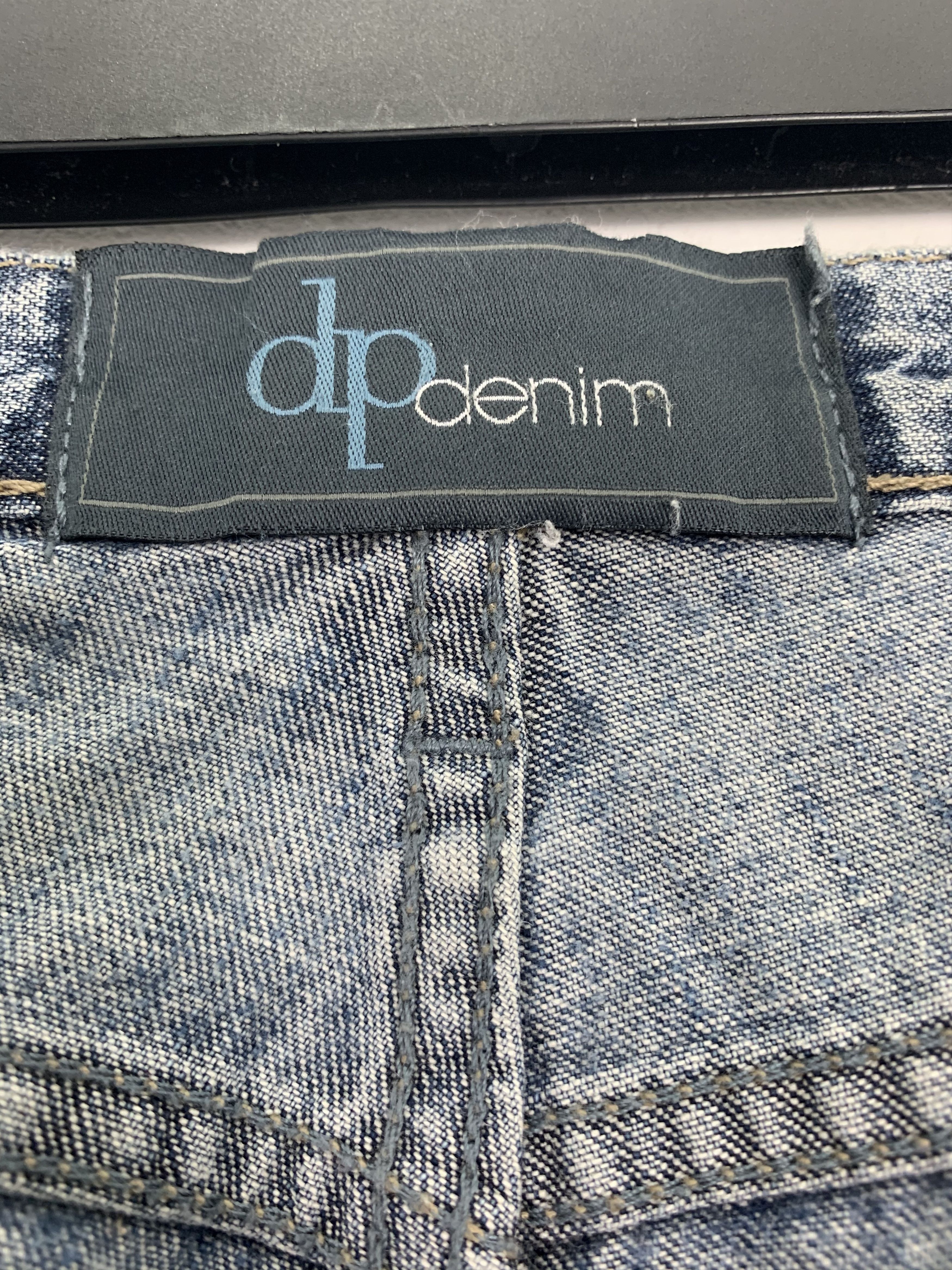 Japanese Brand DP Denim Distressed Design Streetwear Faded Grey #215 Size US 31 - 16 Thumbnail