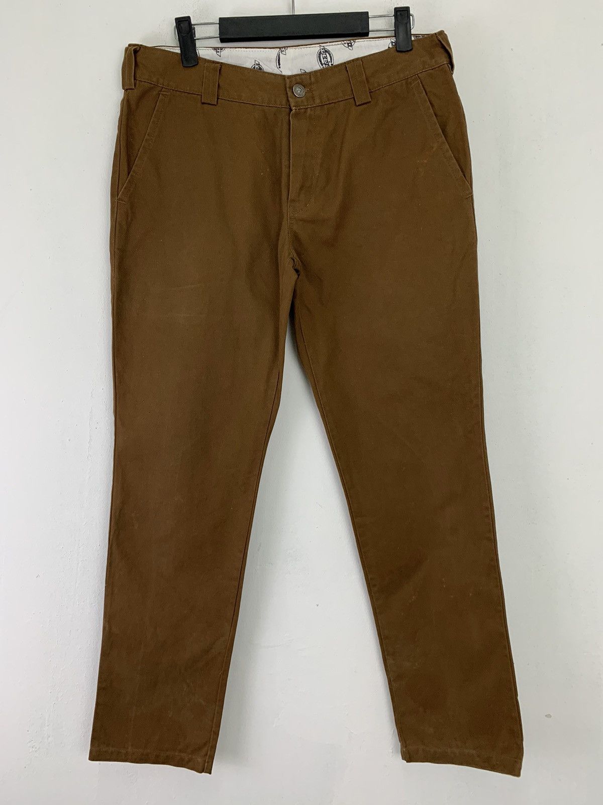 Dickies Dickies Pants Brown Vintage Japanese Branded Streetwear Size US 29 - 6 Thumbnail