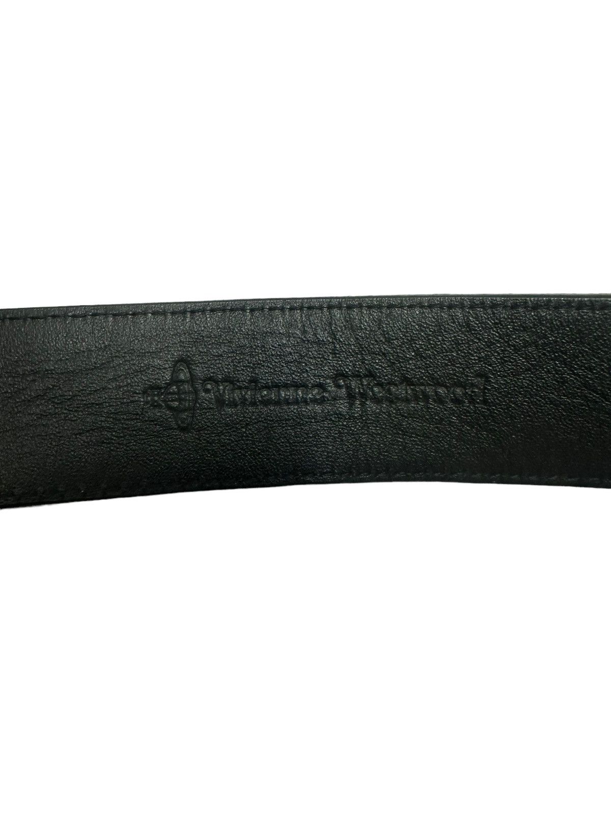 Vivienne Westwood Vivienne Westwood Full Leather Spellout Belt Size ONE SIZE - 6 Thumbnail