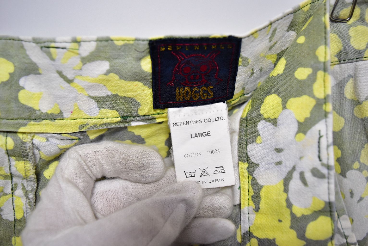 Nepenthes graphic shorts half pants 28638 - 829 50 Size US 32 / EU 48 - 3 Thumbnail