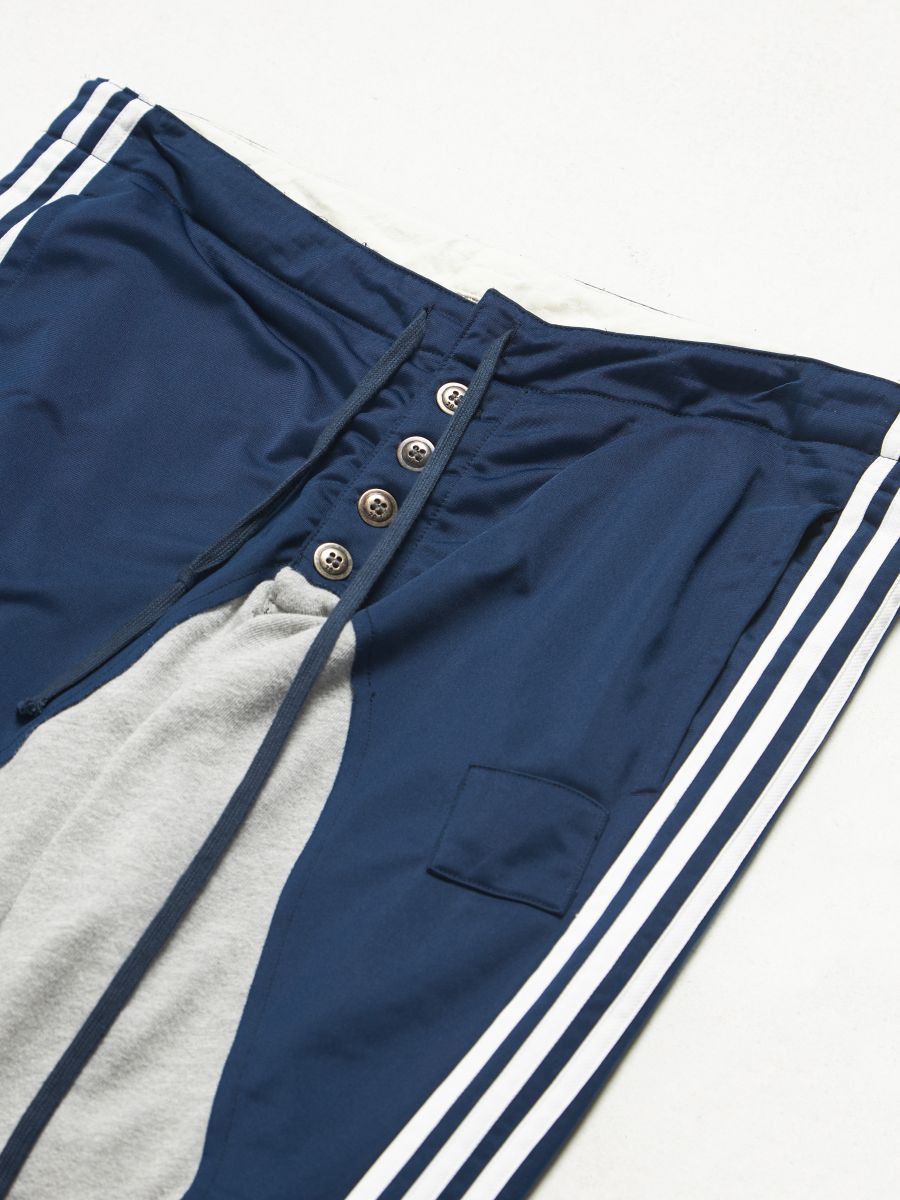 Greg Lauren Navy Sriped Track Pants Size US 36 / EU 52 - 3 Thumbnail