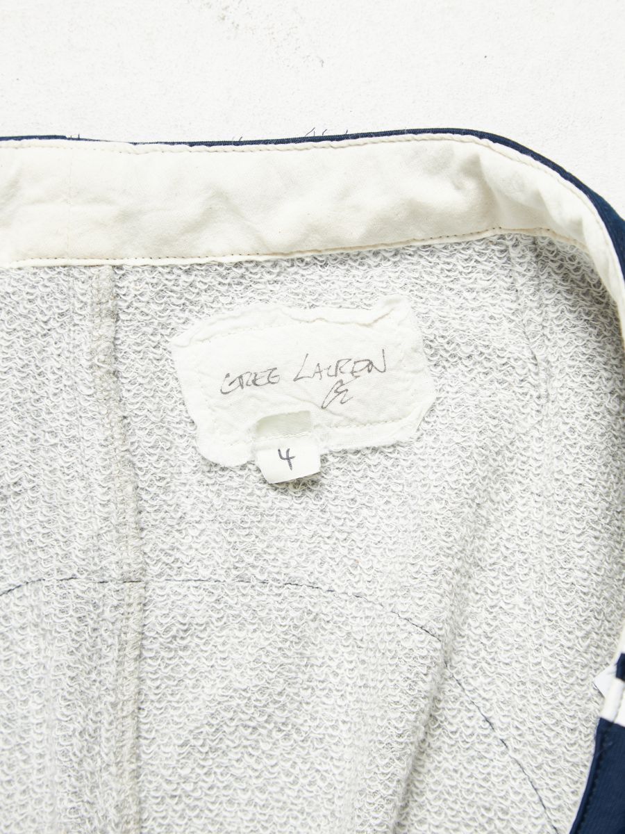 Greg Lauren Navy Sriped Track Pants Size US 36 / EU 52 - 5 Thumbnail