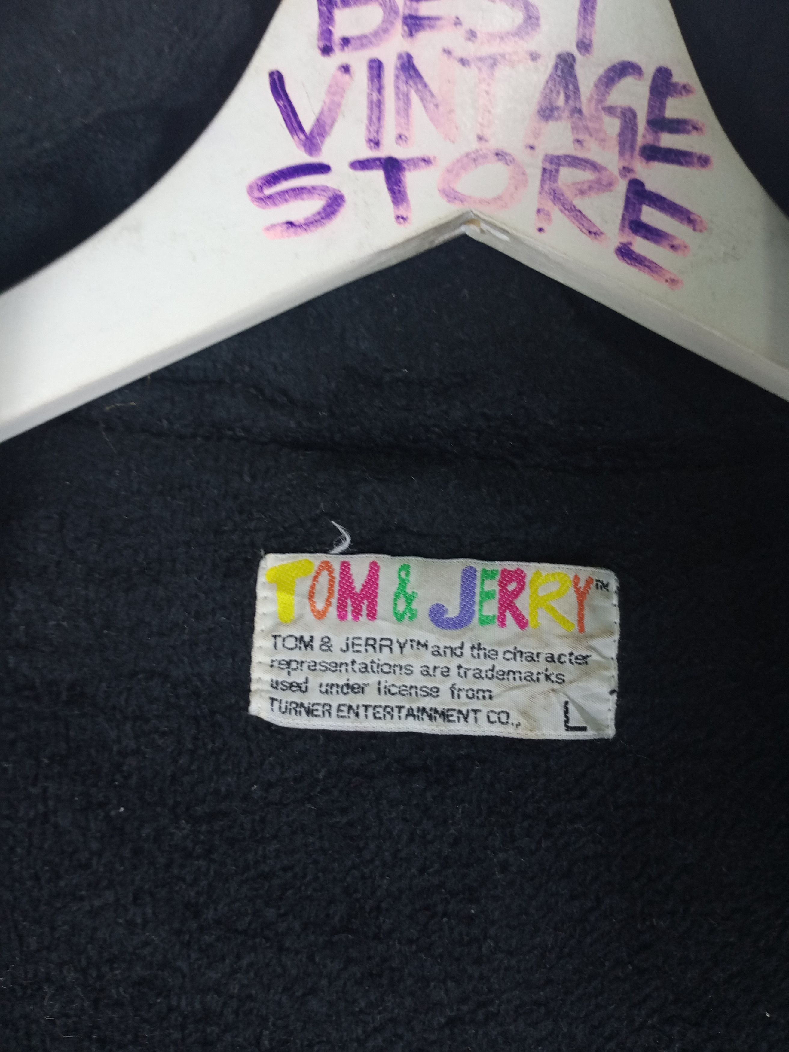 Cartoon Network Vintage Tom And Jerry Big Logo Jacket Size US L / EU 52-54 / 3 - 9 Thumbnail