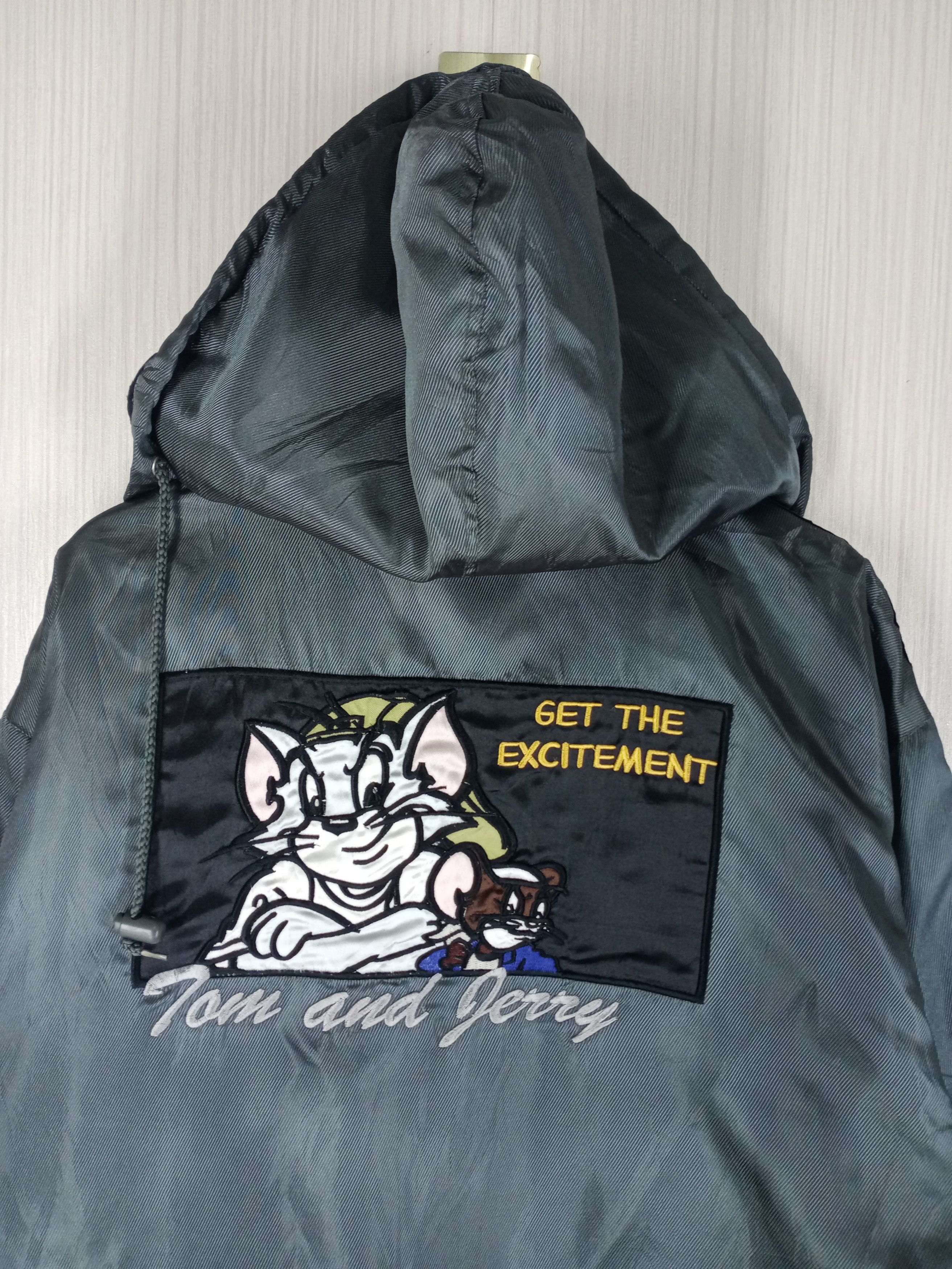 Cartoon Network Vintage Tom And Jerry Big Logo Jacket Size US L / EU 52-54 / 3 - 4 Thumbnail