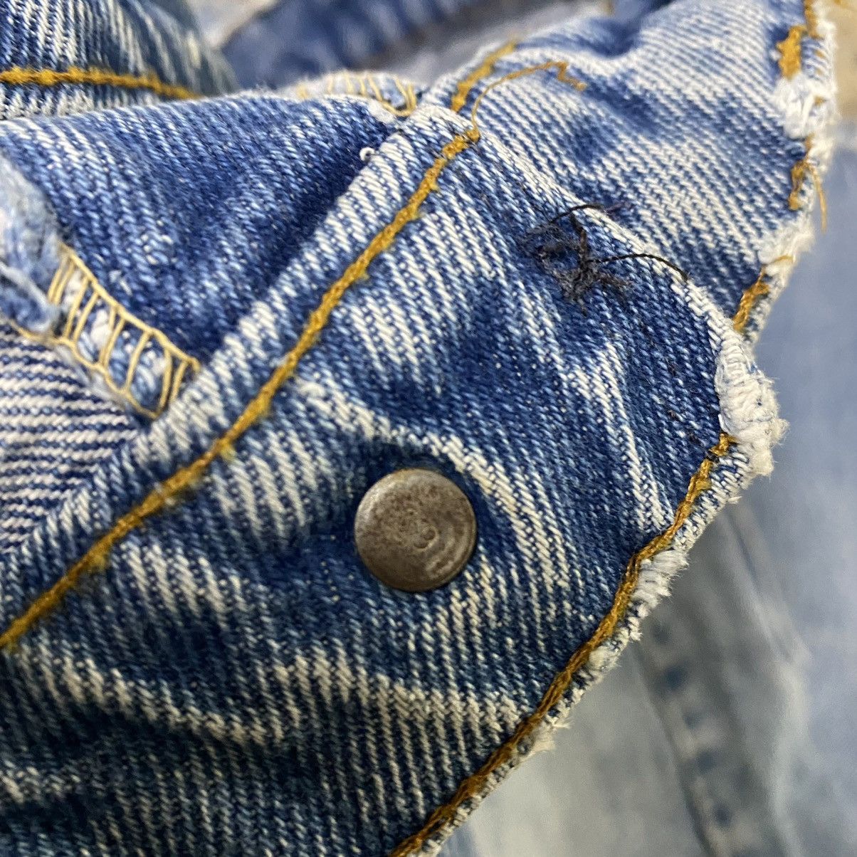 Levi's Vintage 70s Levis 646 Flare Jeans 32x29 Size US 32 / EU 48 - 18 Thumbnail