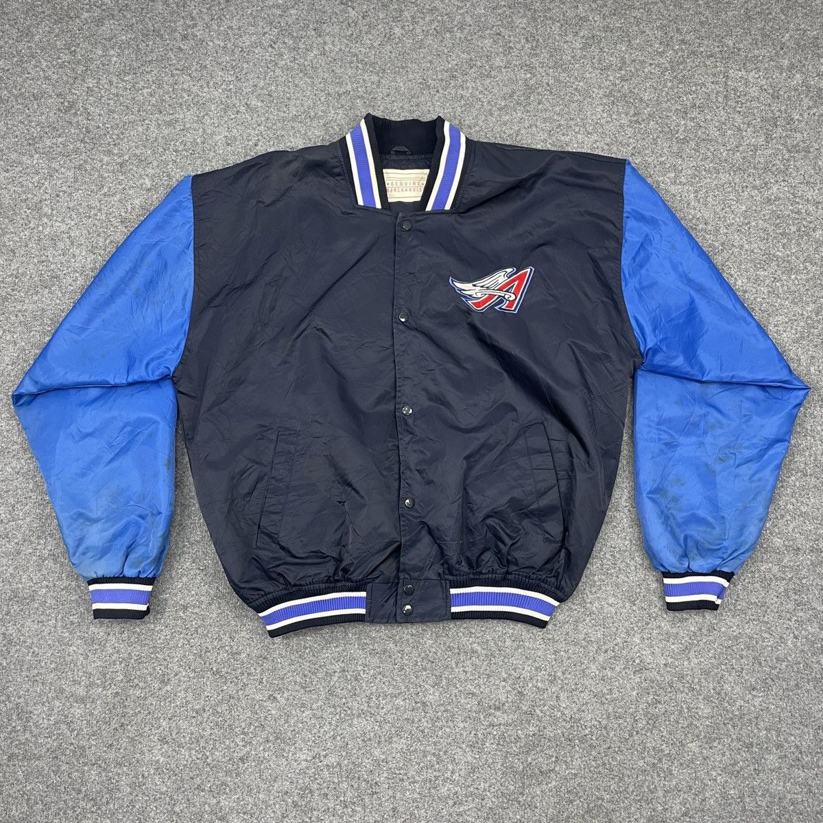 MLB Los Angeles Embroidery Bomber Jacket Size US XL / EU 56 / 4 - 2 Thumbnail