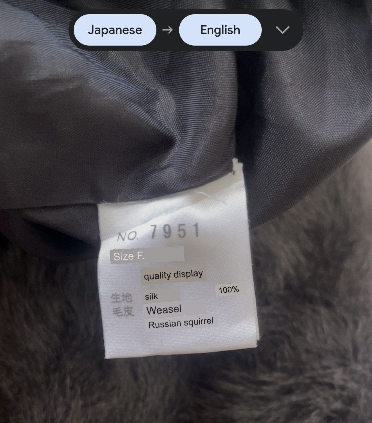 Vintage Vintage Russian Squirrel Real Fur Jacket (Reversible) Size L / US 10 / IT 46 - 13 Thumbnail