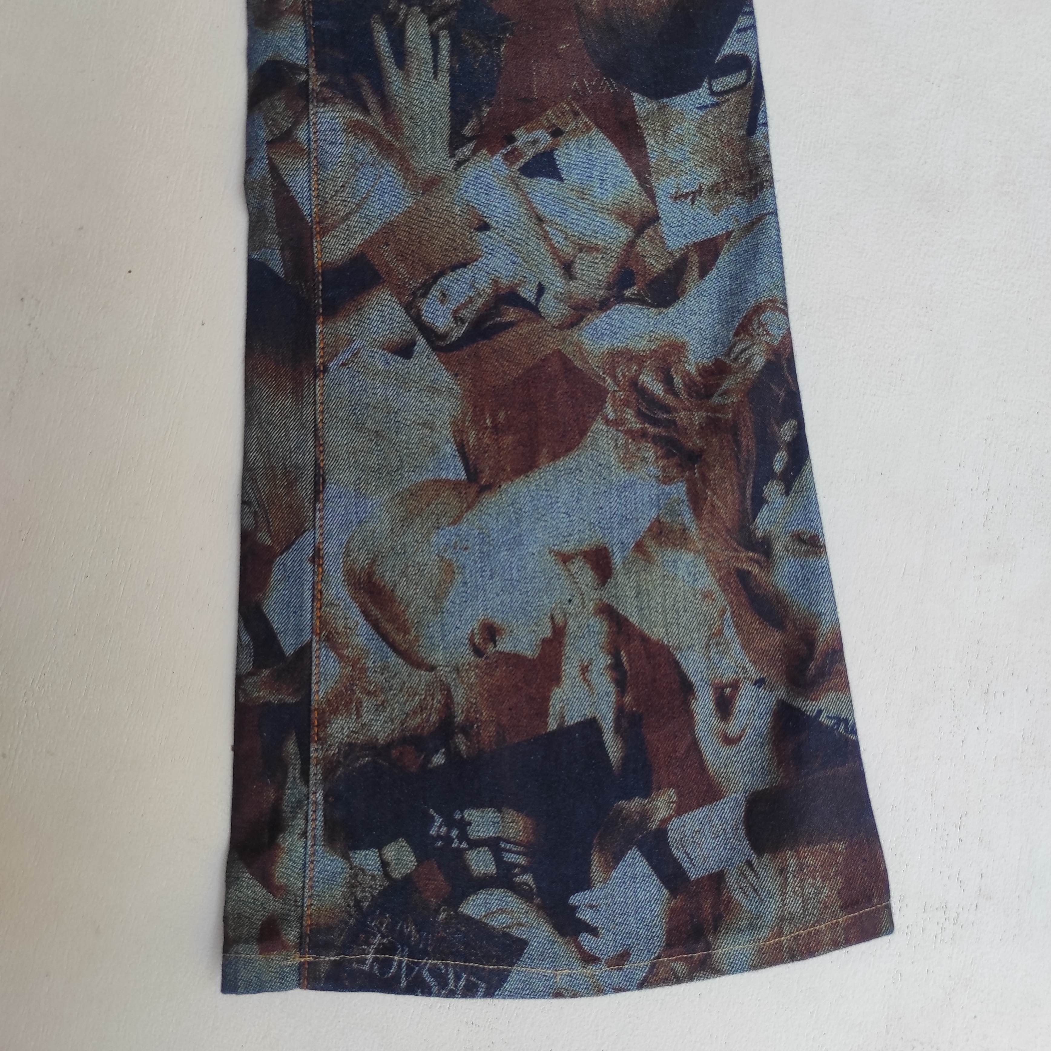 Hysteric Glamour Very Rare FullPrint Flare bootcut Pants by Kit Korporation Size US 28 / EU 44 - 5 Thumbnail