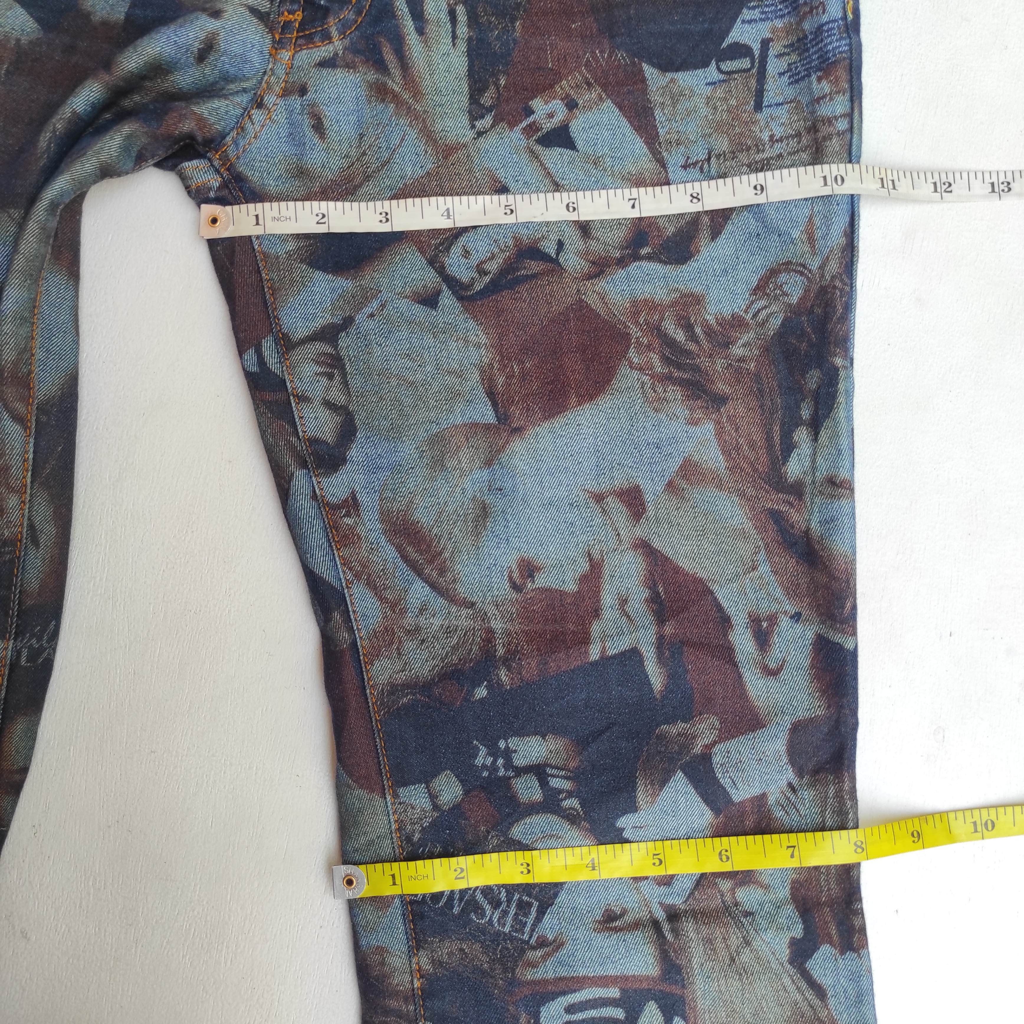 Hysteric Glamour Very Rare FullPrint Flare bootcut Pants by Kit Korporation Size US 28 / EU 44 - 19 Thumbnail