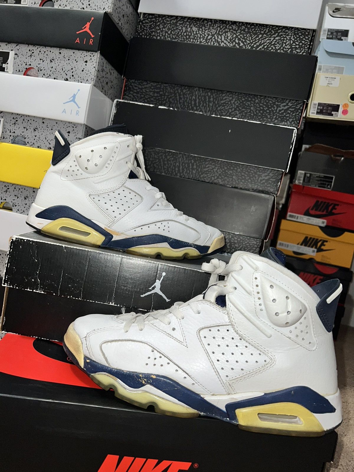 Jordan Brand Jordan 6 Retro Midnight Navy (2000) Size US 10 / EU 43 - 1 Thumbnail
