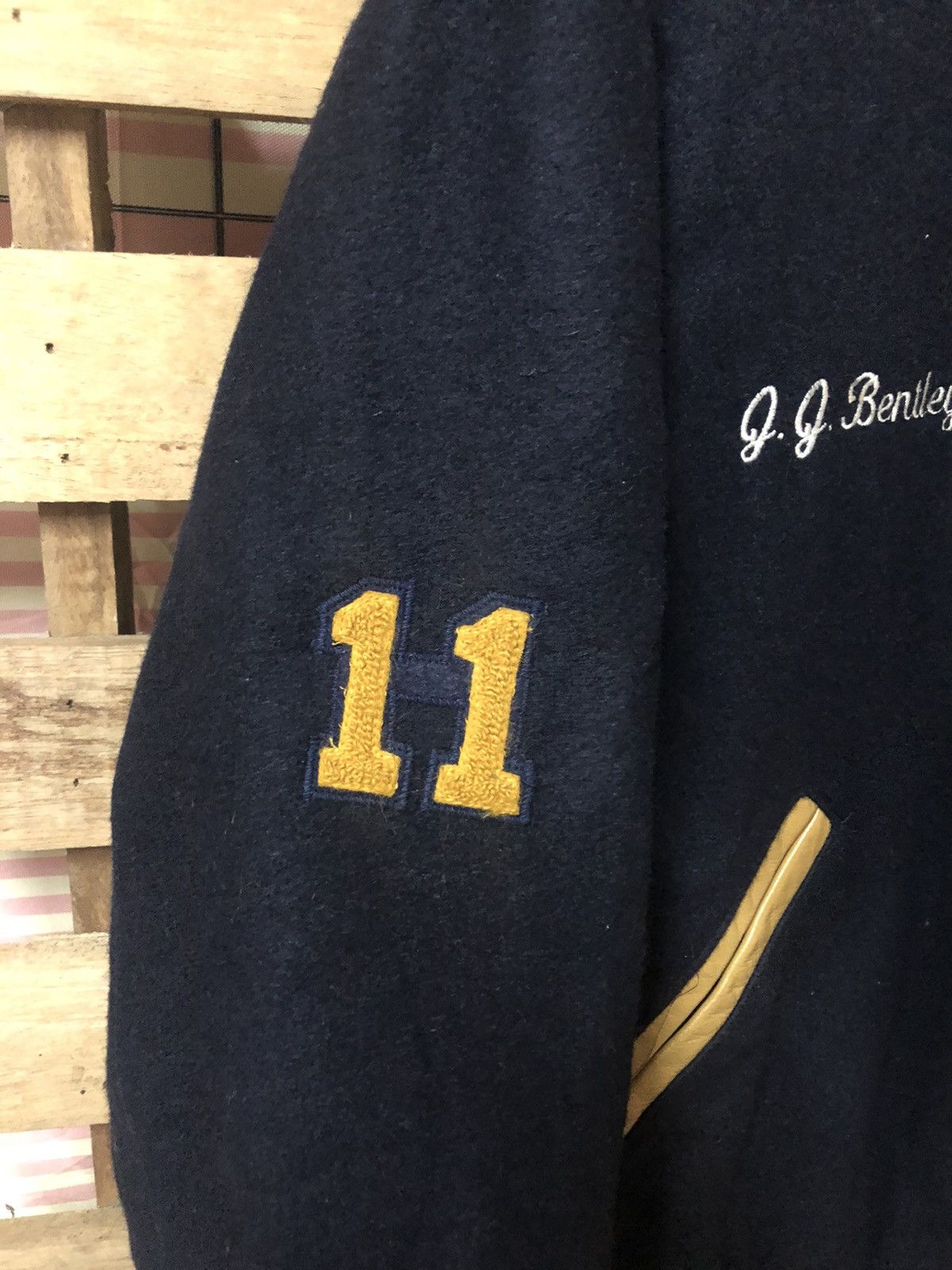 Sports Specialties 🇺🇸Vintage Bentley Monarchs Wool Varsity Jacket Made Usa Size US L / EU 52-54 / 3 - 8 Thumbnail