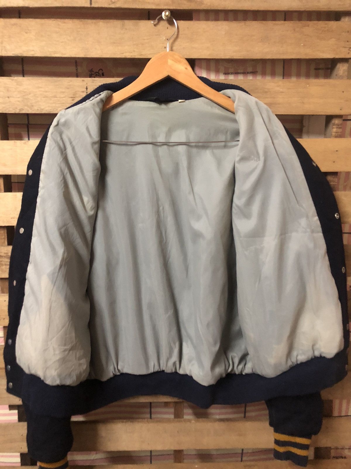 Sports Specialties 🇺🇸Vintage Bentley Monarchs Wool Varsity Jacket Made Usa Size US L / EU 52-54 / 3 - 3 Thumbnail