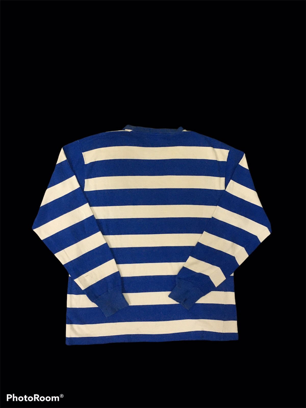 Vintage Vintage 90's Ralph Lauren Prison Jail Stripe Size US L / EU 52-54 / 3 - 6 Thumbnail