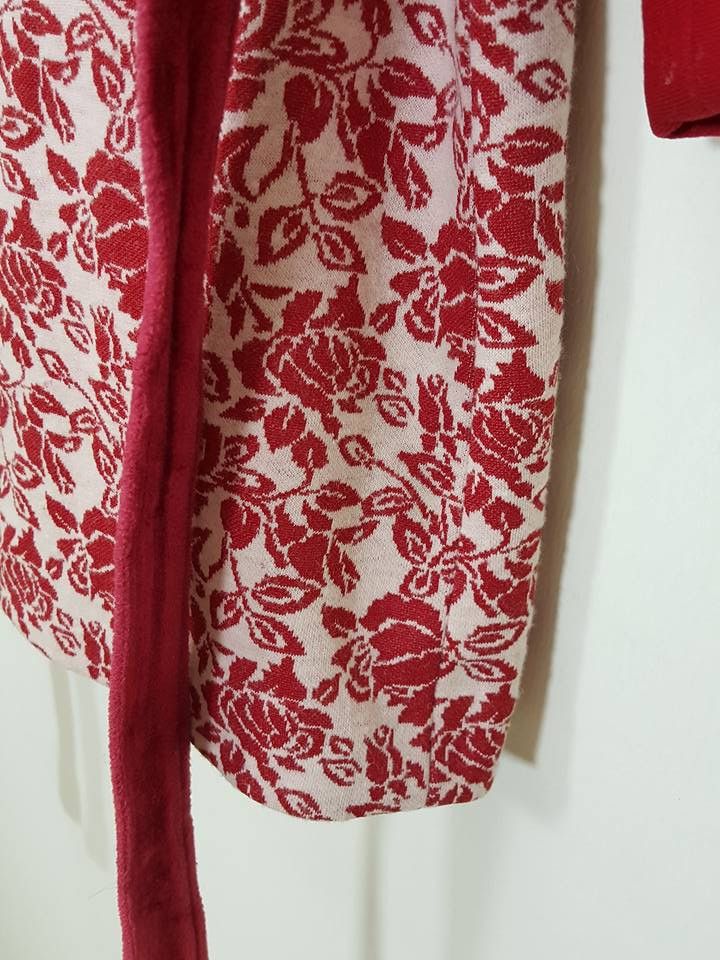 Other Awase Hanten Rose Illustration Motif Japan Jacket Size US S / EU 44-46 / 1 - 14 Thumbnail
