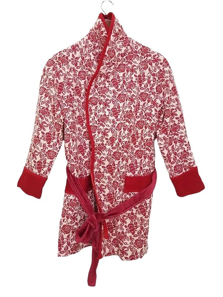 Other Awase Hanten Rose Illustration Motif Japan Jacket Size US S / EU 44-46 / 1 - 2 Thumbnail