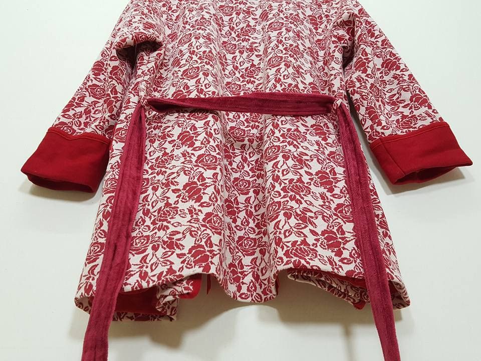 Other Awase Hanten Rose Illustration Motif Japan Jacket Size US S / EU 44-46 / 1 - 13 Thumbnail