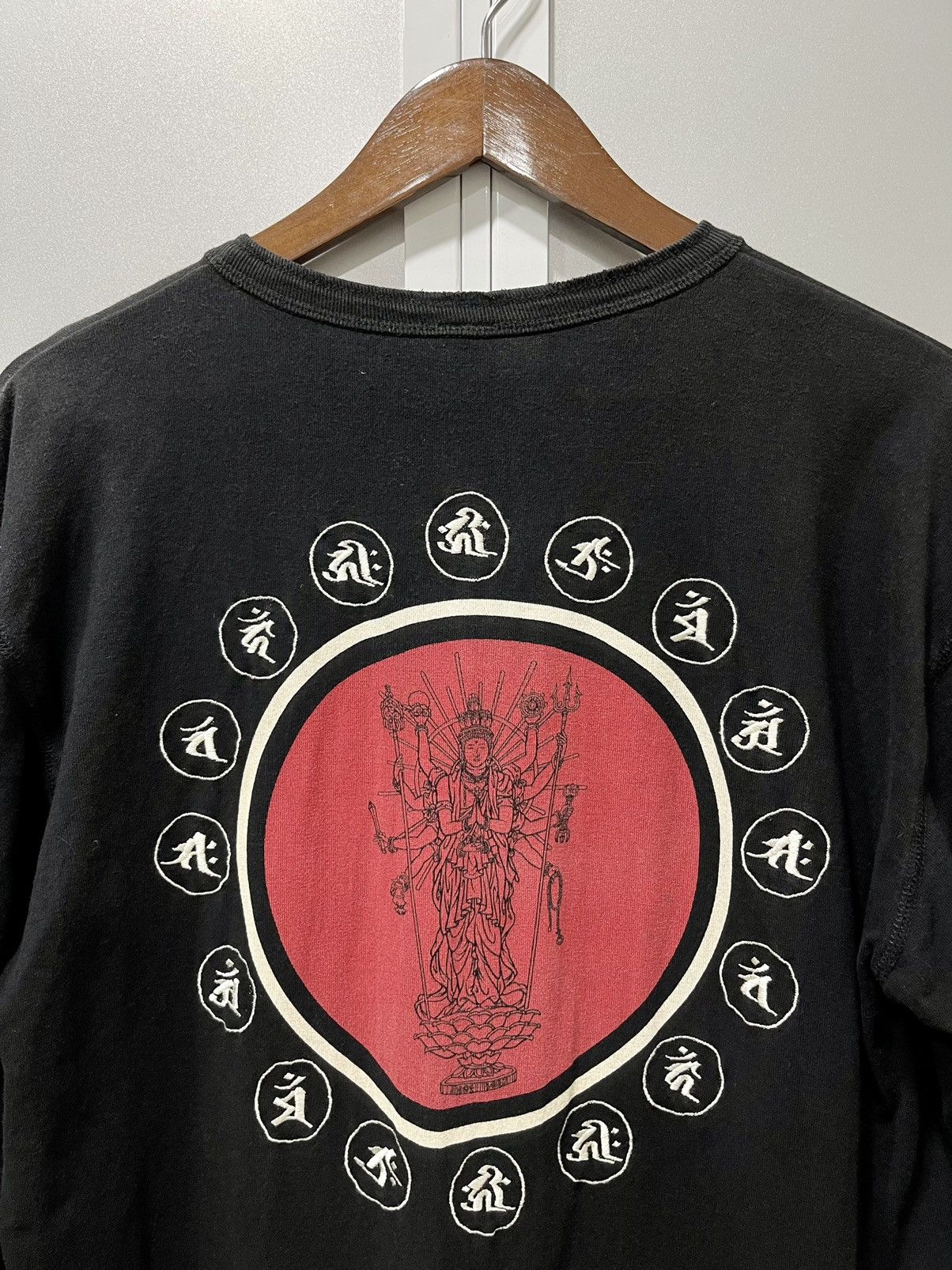 Japanese Brand VINTAGE🔥🔥BUDDHA TO BUDDHA EMBROIDERY SMALL LOGO BIG PRINT Size US L / EU 52-54 / 3 - 8 Thumbnail