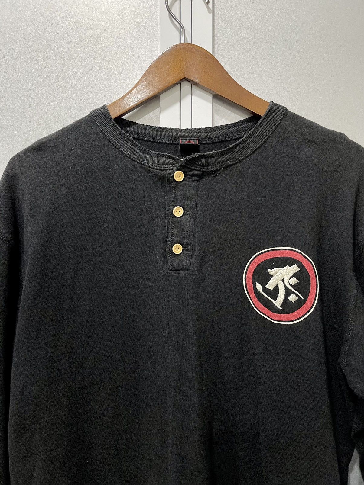 Japanese Brand VINTAGE🔥🔥BUDDHA TO BUDDHA EMBROIDERY SMALL LOGO BIG PRINT Size US L / EU 52-54 / 3 - 3 Thumbnail