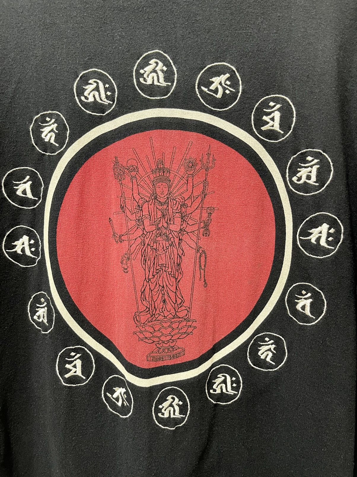 Japanese Brand VINTAGE🔥🔥BUDDHA TO BUDDHA EMBROIDERY SMALL LOGO BIG PRINT Size US L / EU 52-54 / 3 - 7 Thumbnail