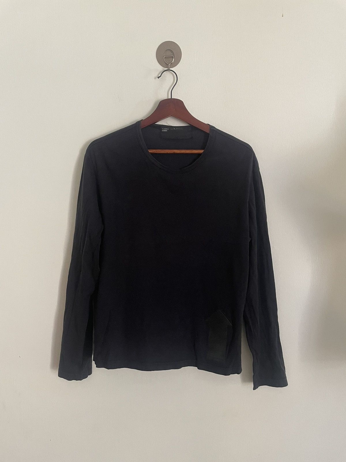 image of Masaki Matsushima Homme Tshirt in Black, Men's (Size Medium)