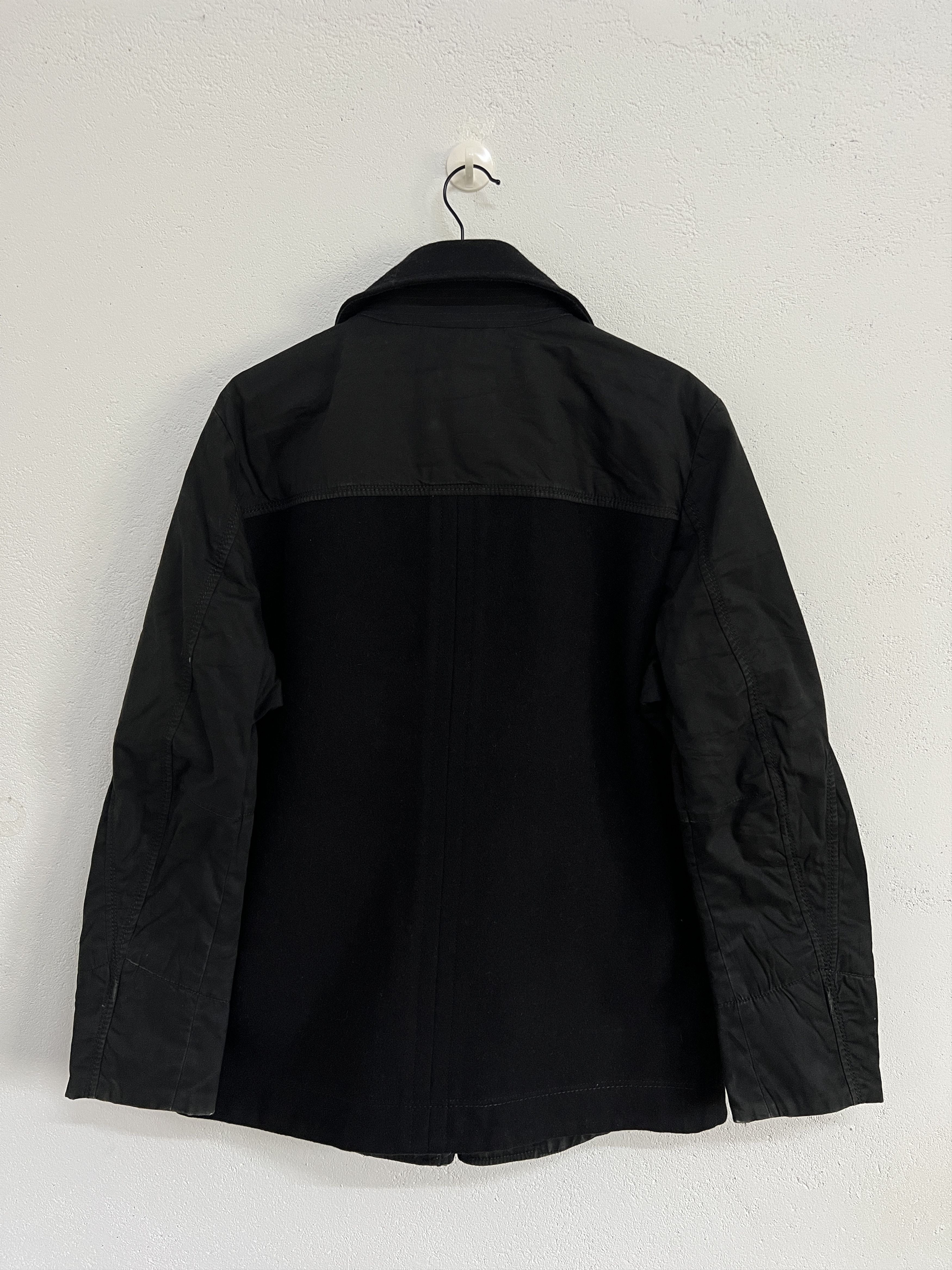 Designer × Marithe + Francois Girbaud × Vintage 2000s Marithe Francois Girbaud Hybrid Coat Jacket Size US L / EU 52-54 / 3 - 6 Thumbnail