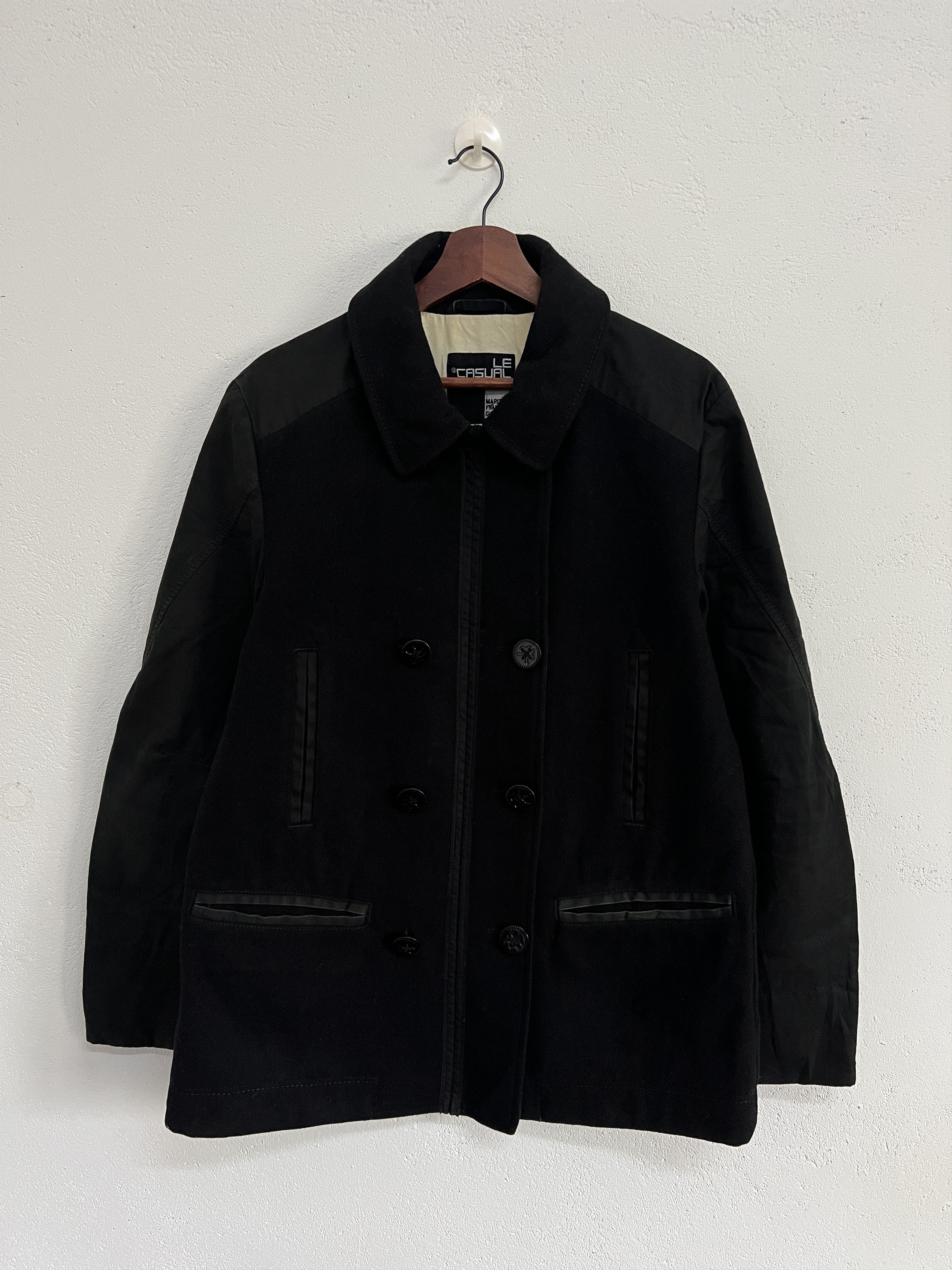 Designer × Marithe + Francois Girbaud × Vintage 2000s Marithe Francois Girbaud Hybrid Coat Jacket Size US L / EU 52-54 / 3 - 1 Thumbnail