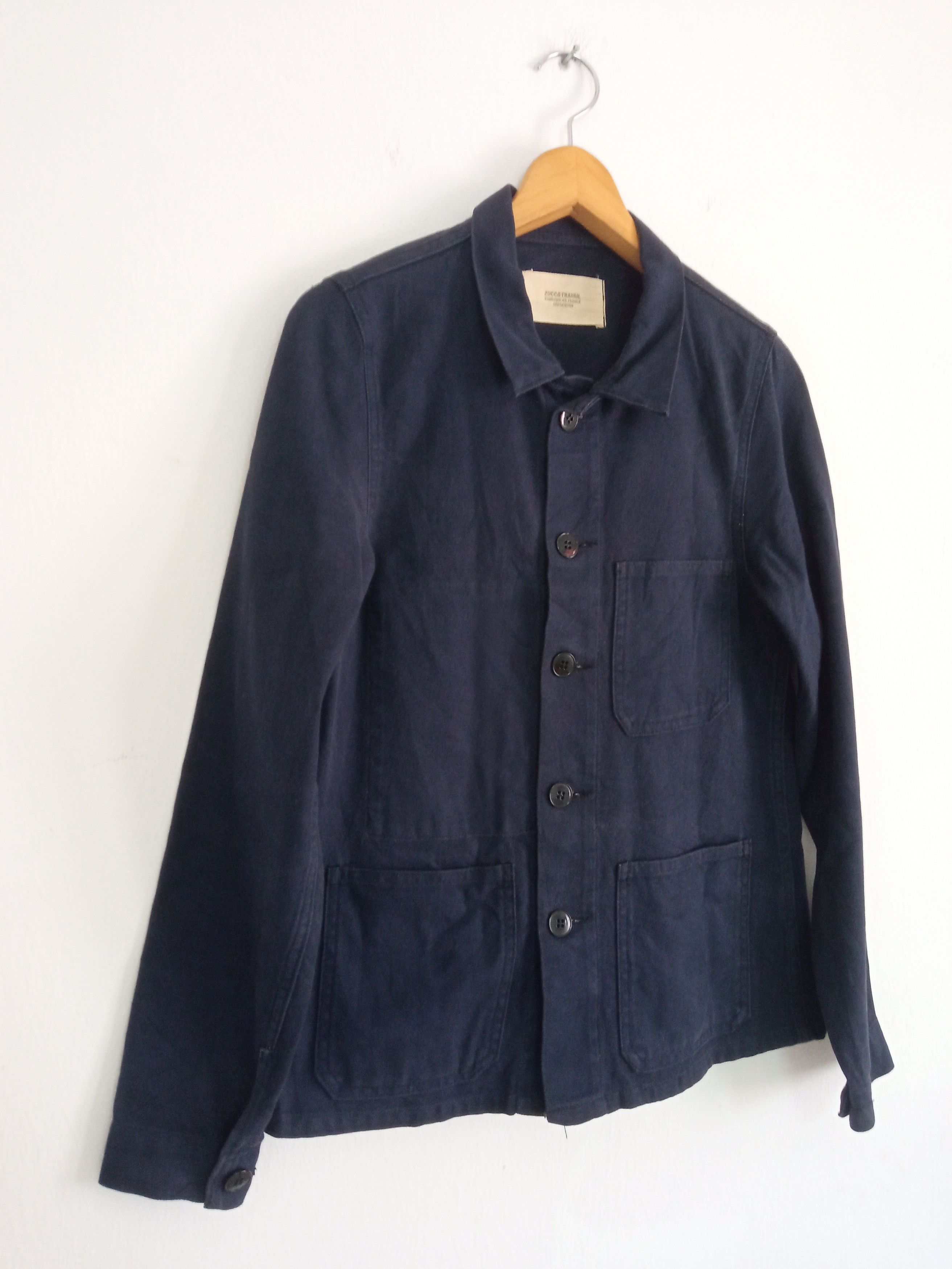 CABANE de ZUCCa × Issey Miyake × Vintage 🔥🔥Vintage Issey Miyake Cabane De Zucca Chore Jacket Size US S / EU 44-46 / 1 - 2 Thumbnail
