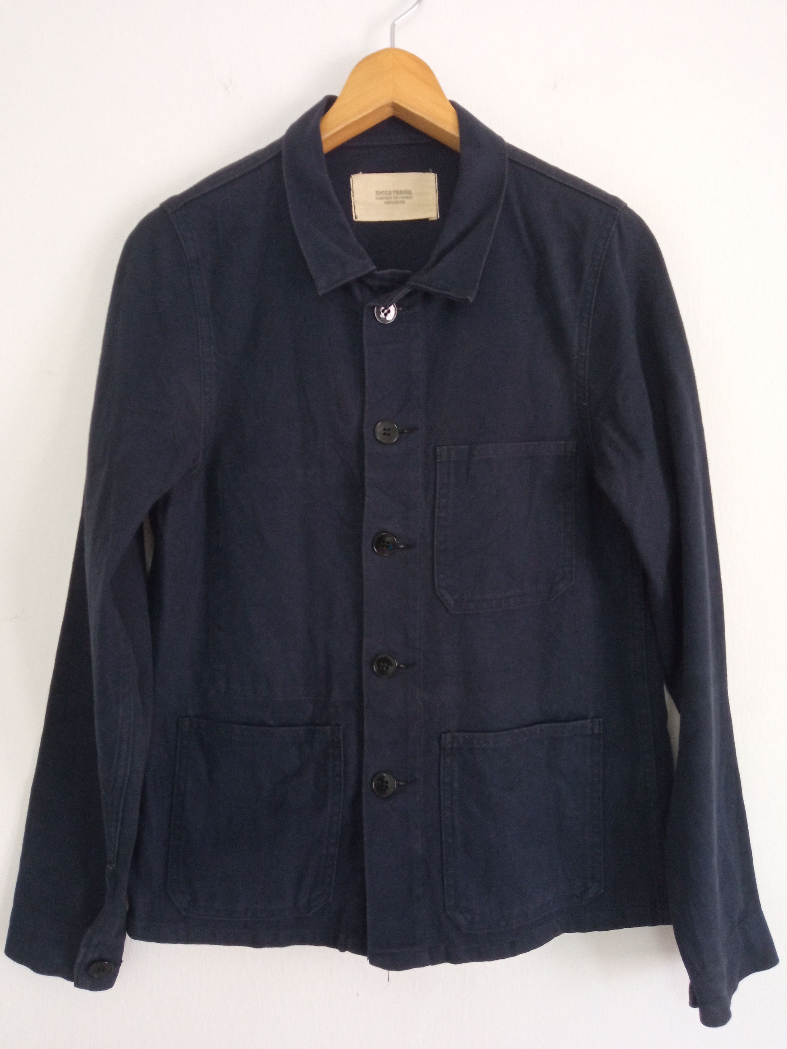 CABANE de ZUCCa × Issey Miyake × Vintage 🔥🔥Vintage Issey Miyake Cabane De Zucca Chore Jacket Size US S / EU 44-46 / 1 - 4 Thumbnail