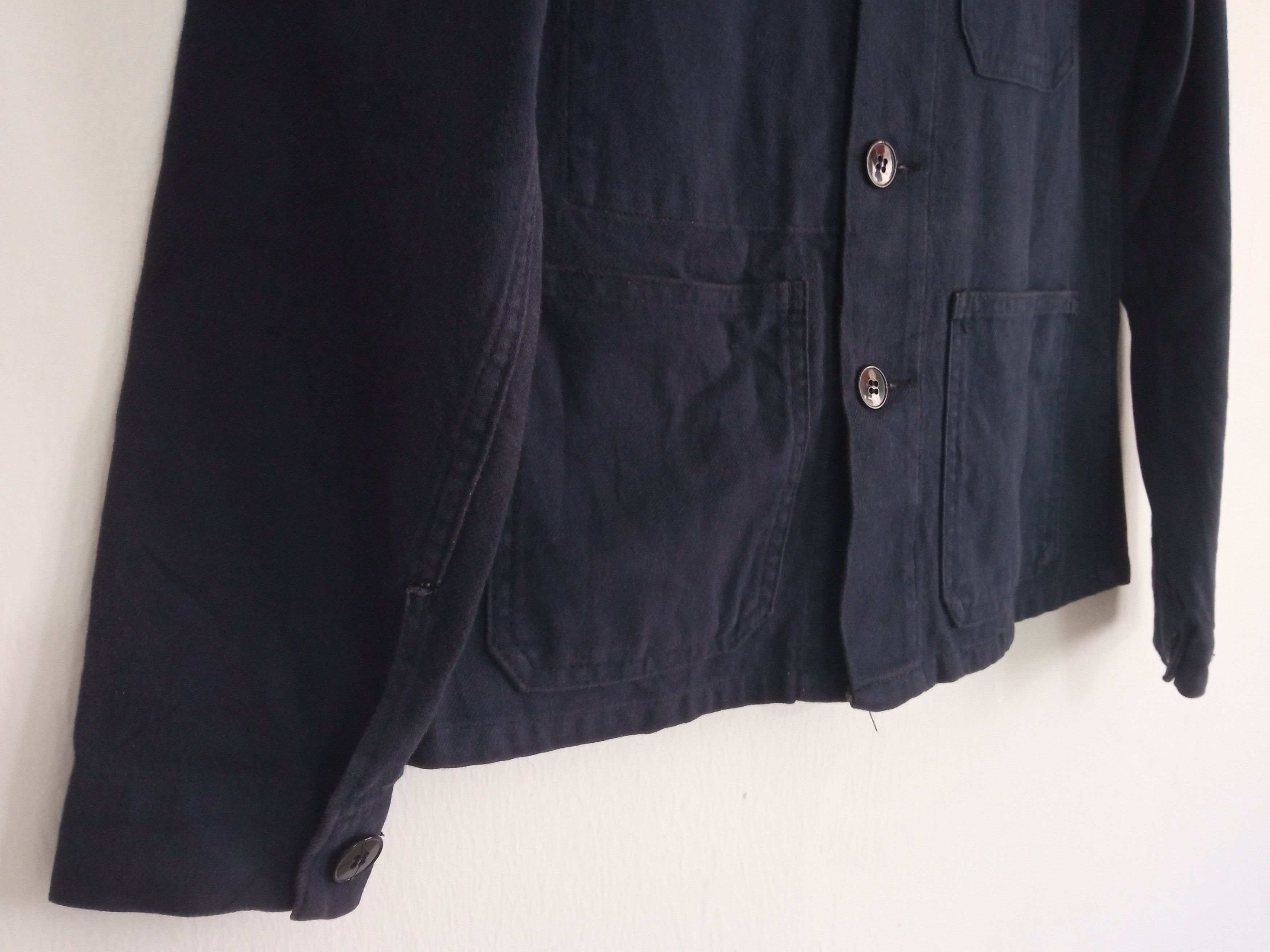 CABANE de ZUCCa × Issey Miyake × Vintage 🔥🔥Vintage Issey Miyake Cabane De Zucca Chore Jacket Size US S / EU 44-46 / 1 - 7 Thumbnail