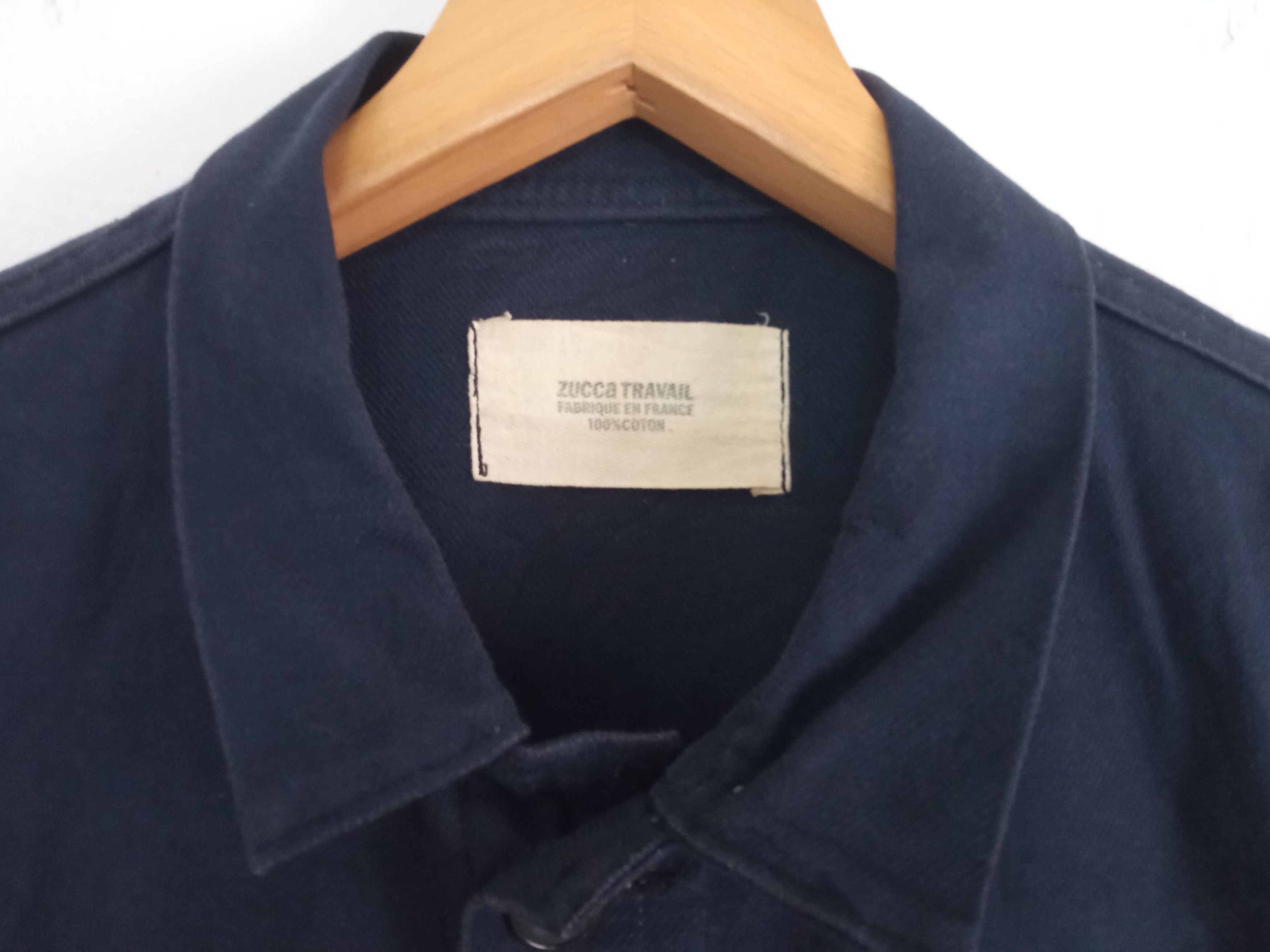 CABANE de ZUCCa × Issey Miyake × Vintage 🔥🔥Vintage Issey Miyake Cabane De Zucca Chore Jacket Size US S / EU 44-46 / 1 - 9 Thumbnail
