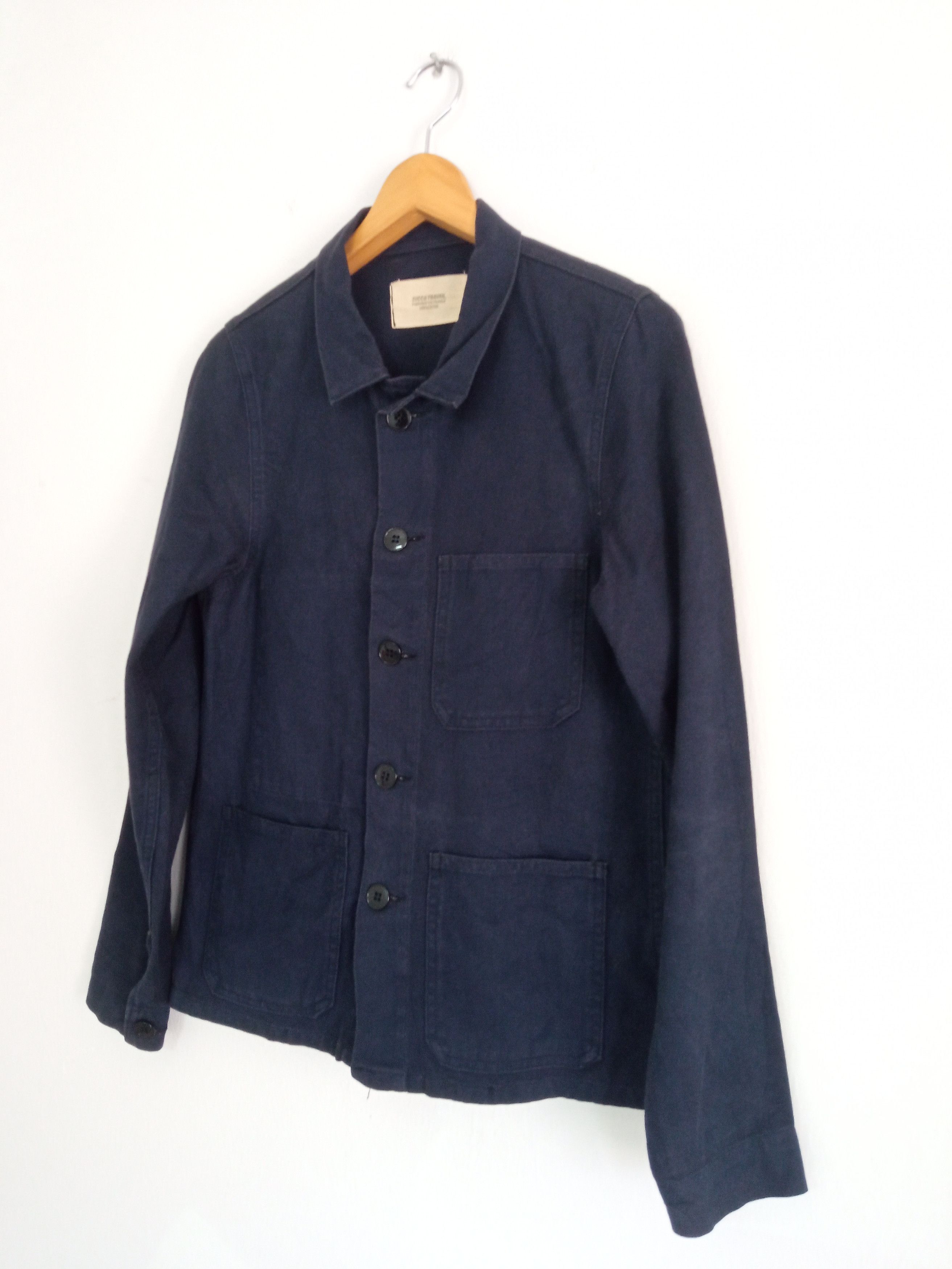 CABANE de ZUCCa × Issey Miyake × Vintage 🔥🔥Vintage Issey Miyake Cabane De Zucca Chore Jacket Size US S / EU 44-46 / 1 - 3 Thumbnail