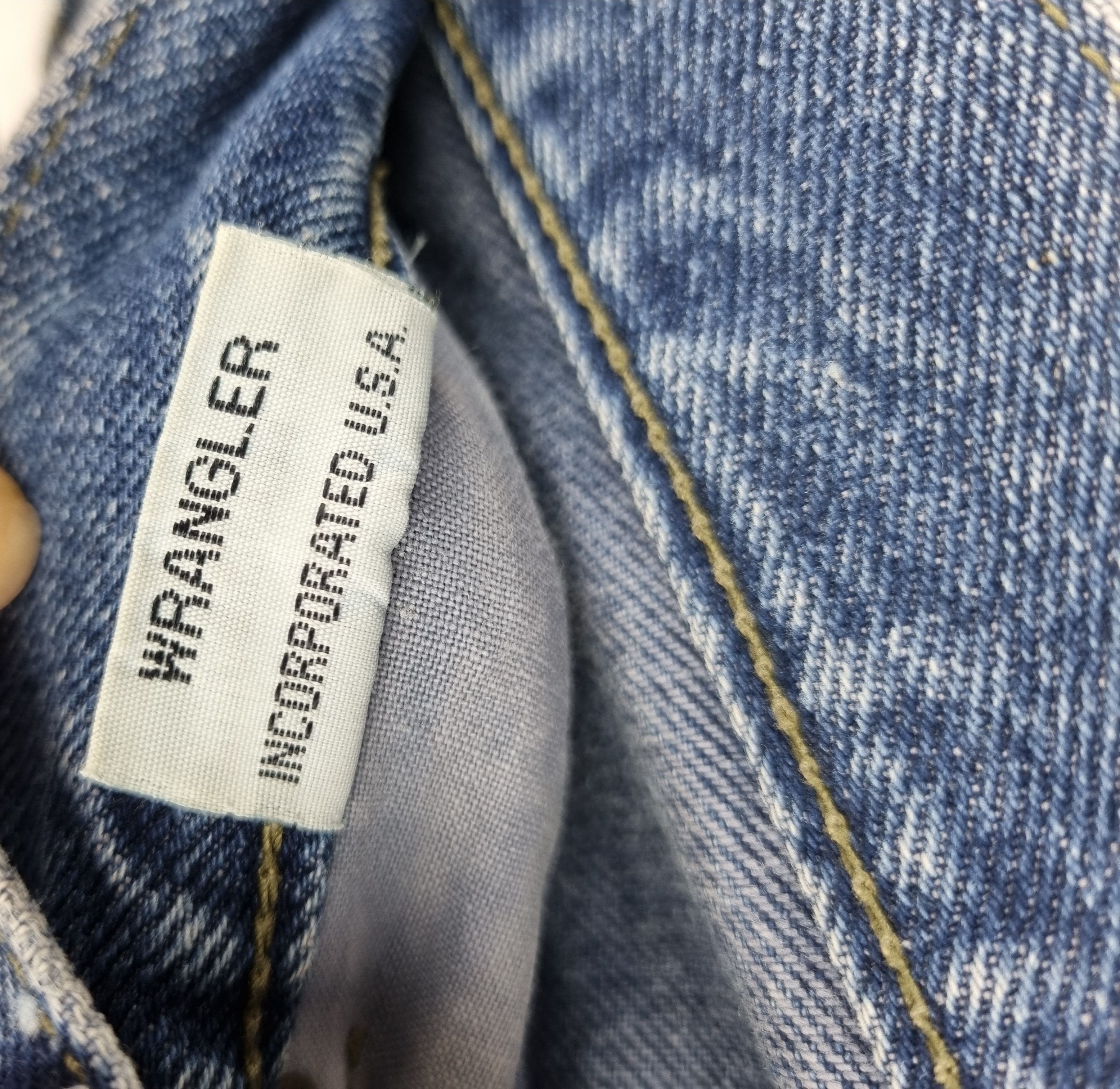 Wrangler 70s-80s Faded vintage WRANGLER Jeans Size US 30 / EU 46 - 9 Thumbnail