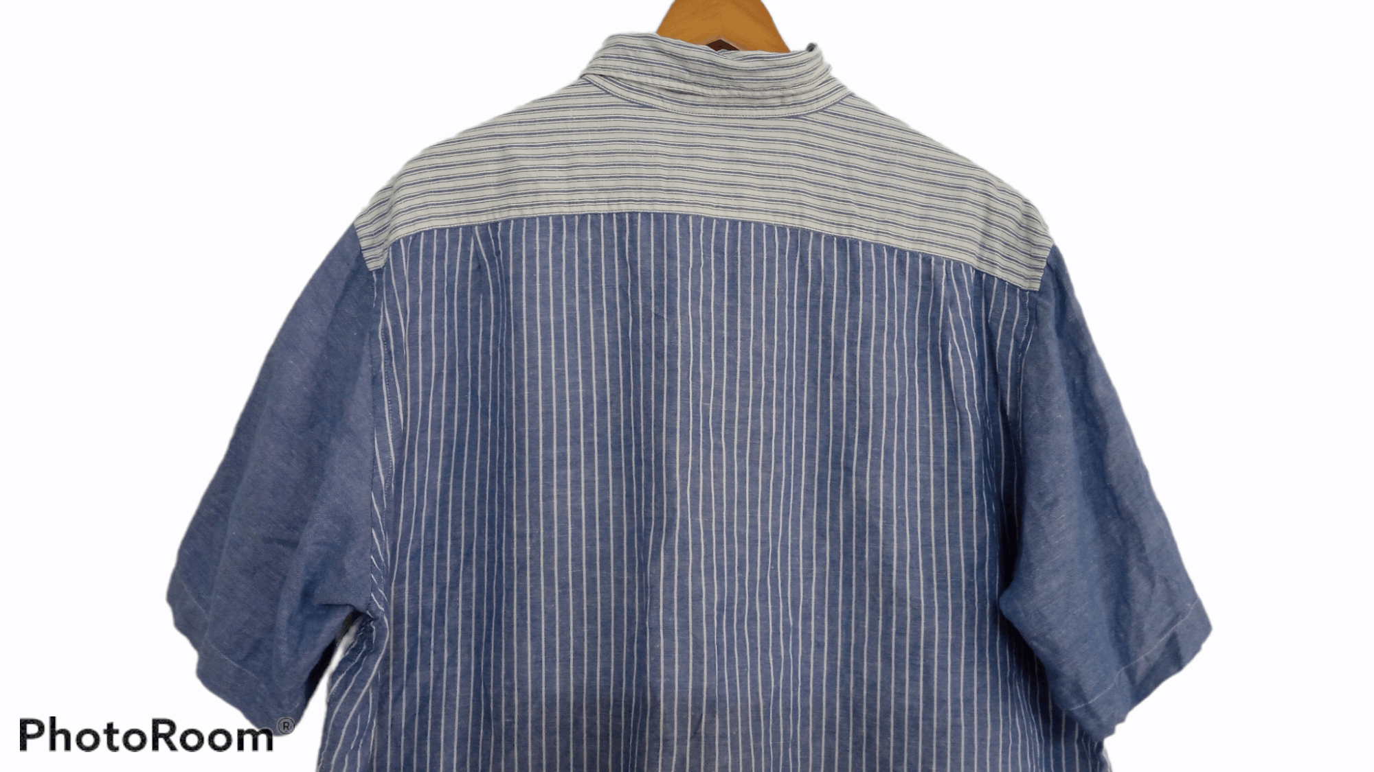 JW Anderson × Japanese Brand × Uniqlo 🔥🔥UT x J.W Anderson Striped Patch Shirt Size US XXL / EU 58 / 5 - 22 Thumbnail