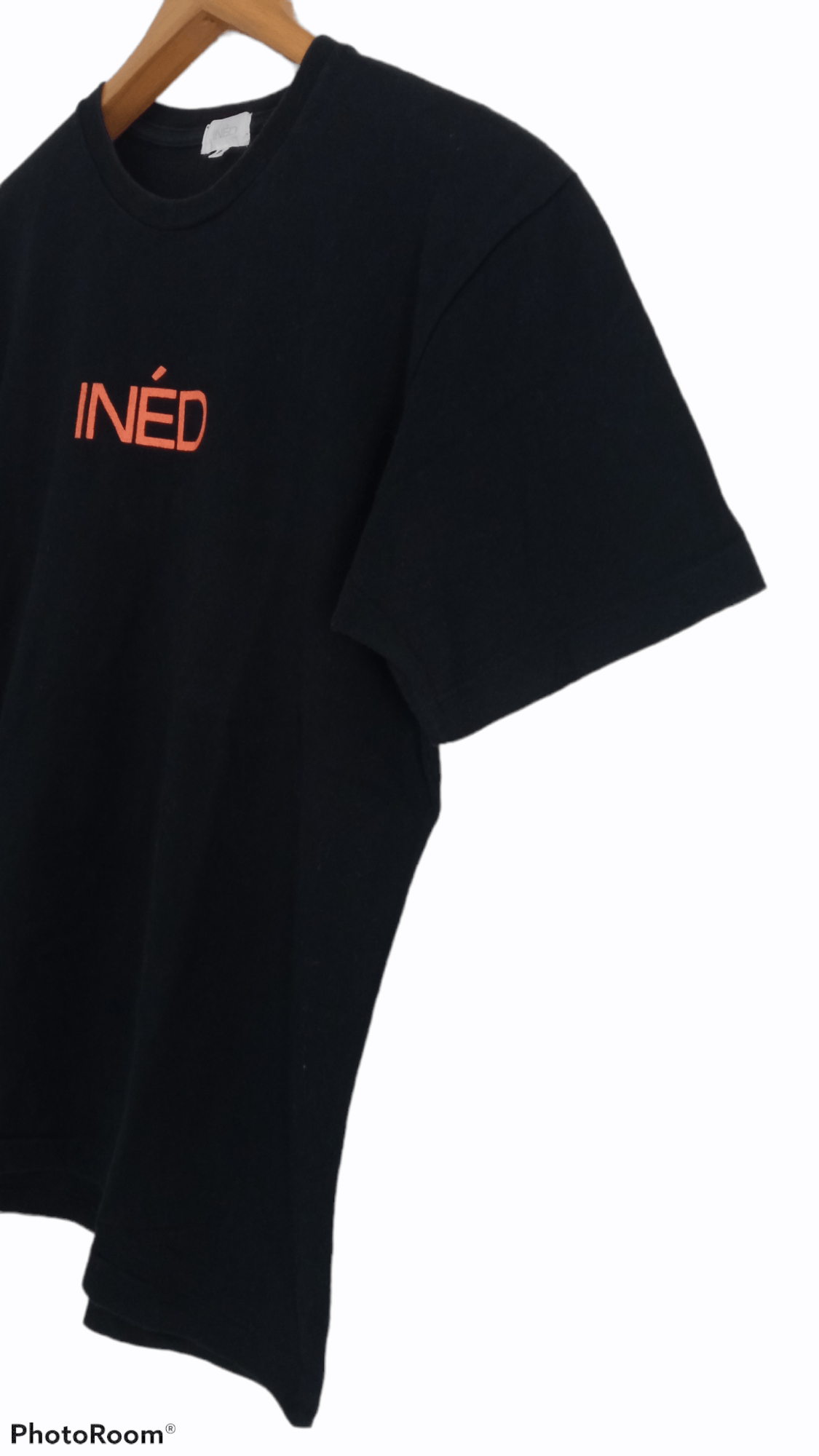 Japanese Brand × Vintage × Yohji Yamamoto 🔥🔥Ined Yohji Yamamoto Spellout T-Shirt Size US S / EU 44-46 / 1 - 11 Thumbnail