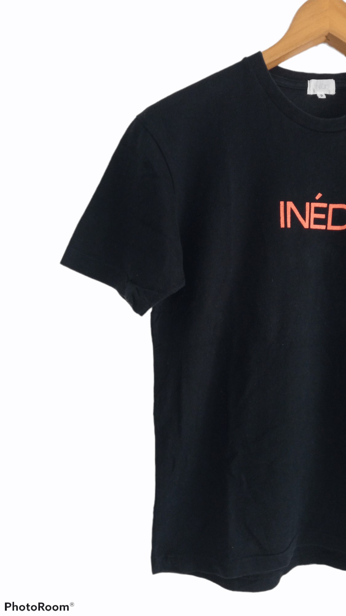 Japanese Brand × Vintage × Yohji Yamamoto 🔥🔥Ined Yohji Yamamoto Spellout T-Shirt Size US S / EU 44-46 / 1 - 4 Thumbnail