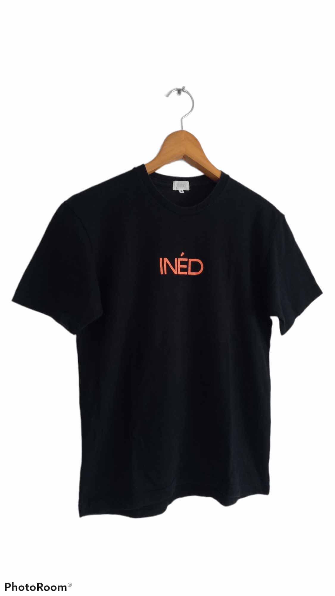 Japanese Brand × Vintage × Yohji Yamamoto 🔥🔥Ined Yohji Yamamoto Spellout T-Shirt Size US S / EU 44-46 / 1 - 2 Thumbnail