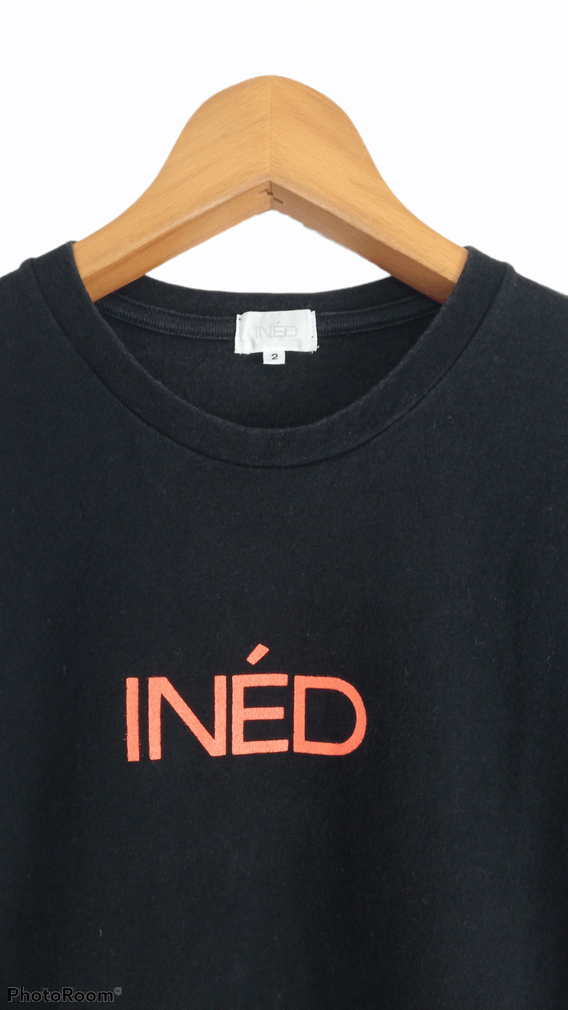 Japanese Brand × Vintage × Yohji Yamamoto 🔥🔥Ined Yohji Yamamoto Spellout T-Shirt Size US S / EU 44-46 / 1 - 17 Thumbnail